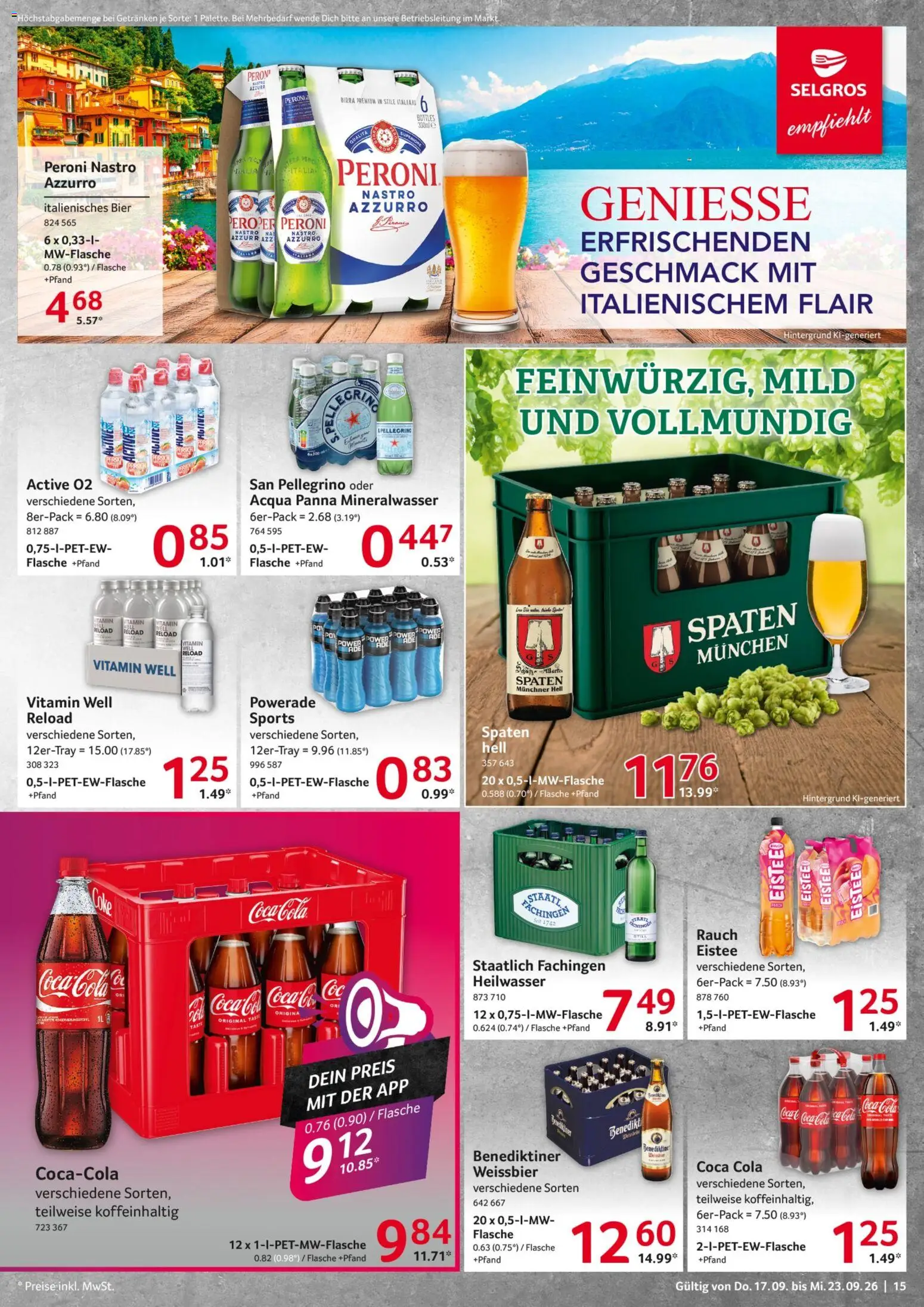 Selgros Prospekt Prospekt in Deutschland