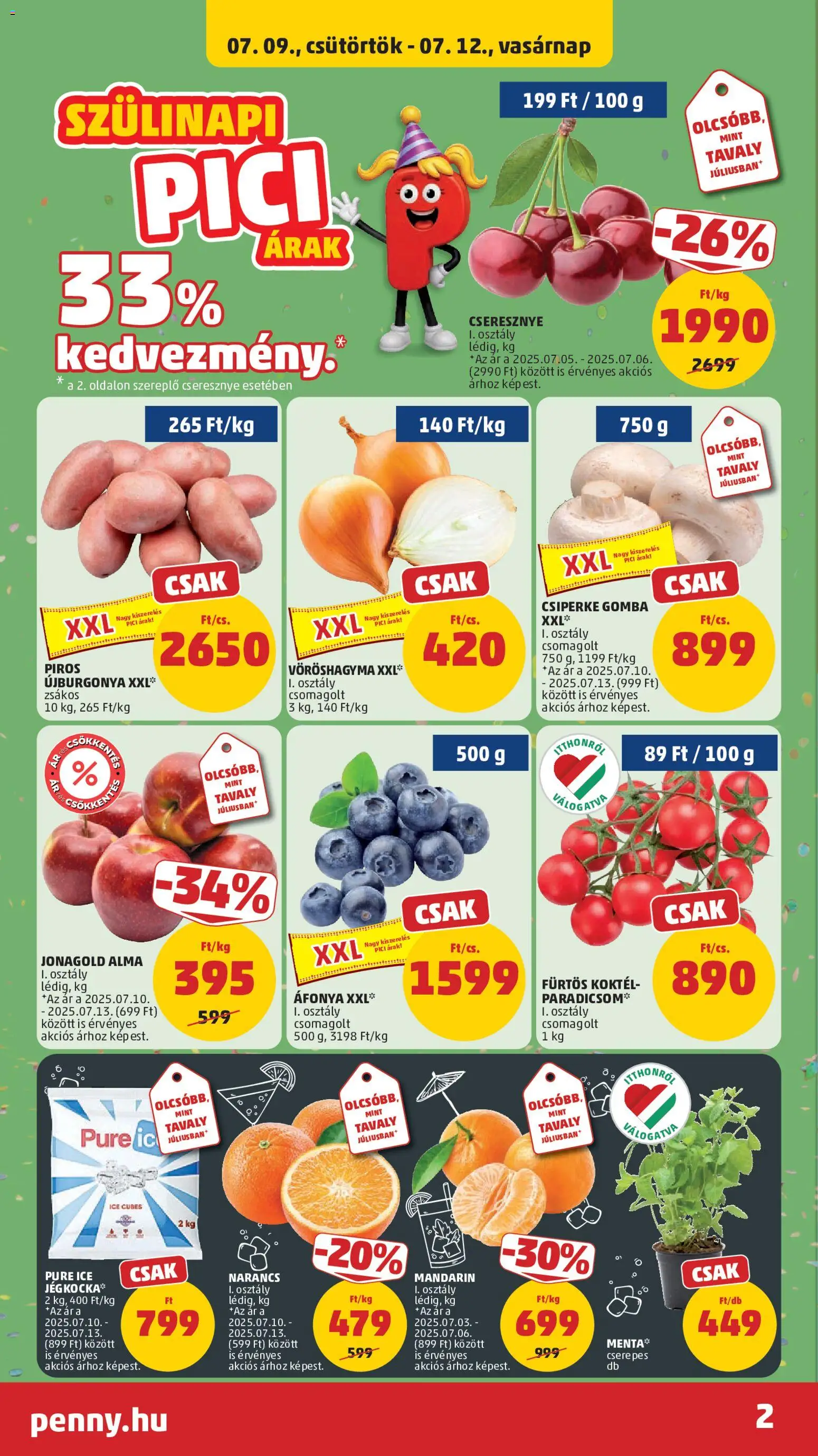 PENNY Akciós Újság 2026.07.09.-tól/töl - fantasztikus ajánlatokat! 🛍️ | Magyarország