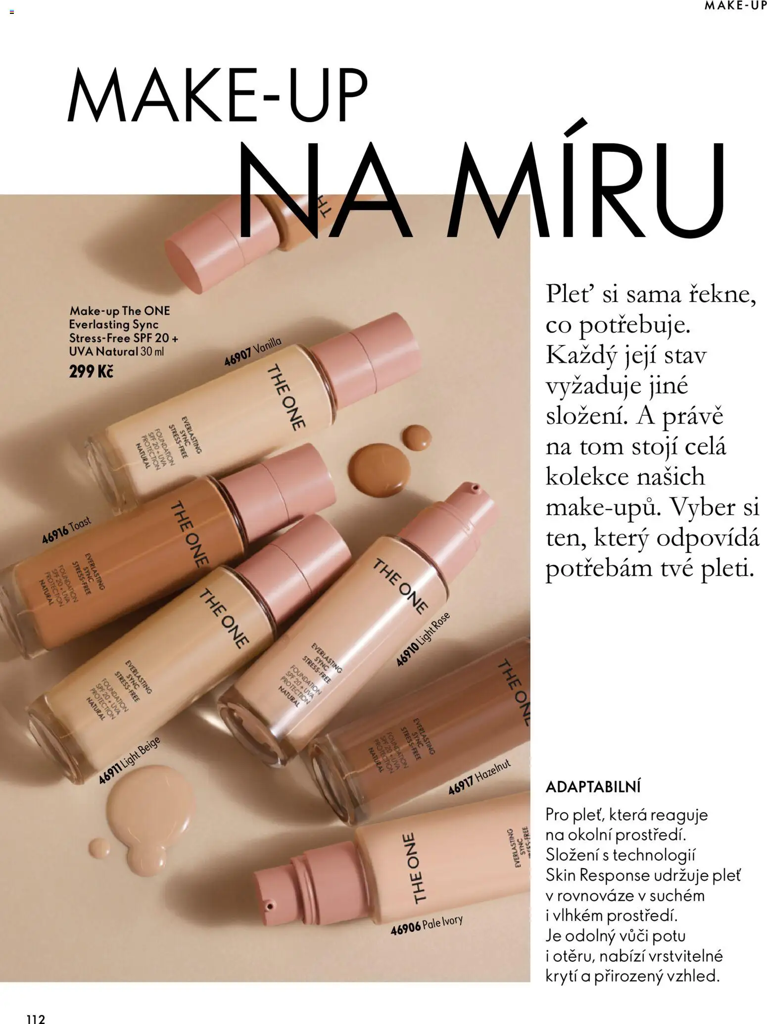 Oriflame katalog Novage+ Proceuticals Leták in Česko