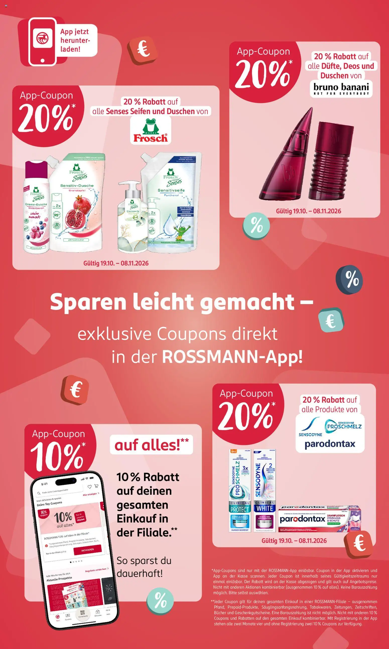Rossmann Pre Black Week Prospekt in Deutschland