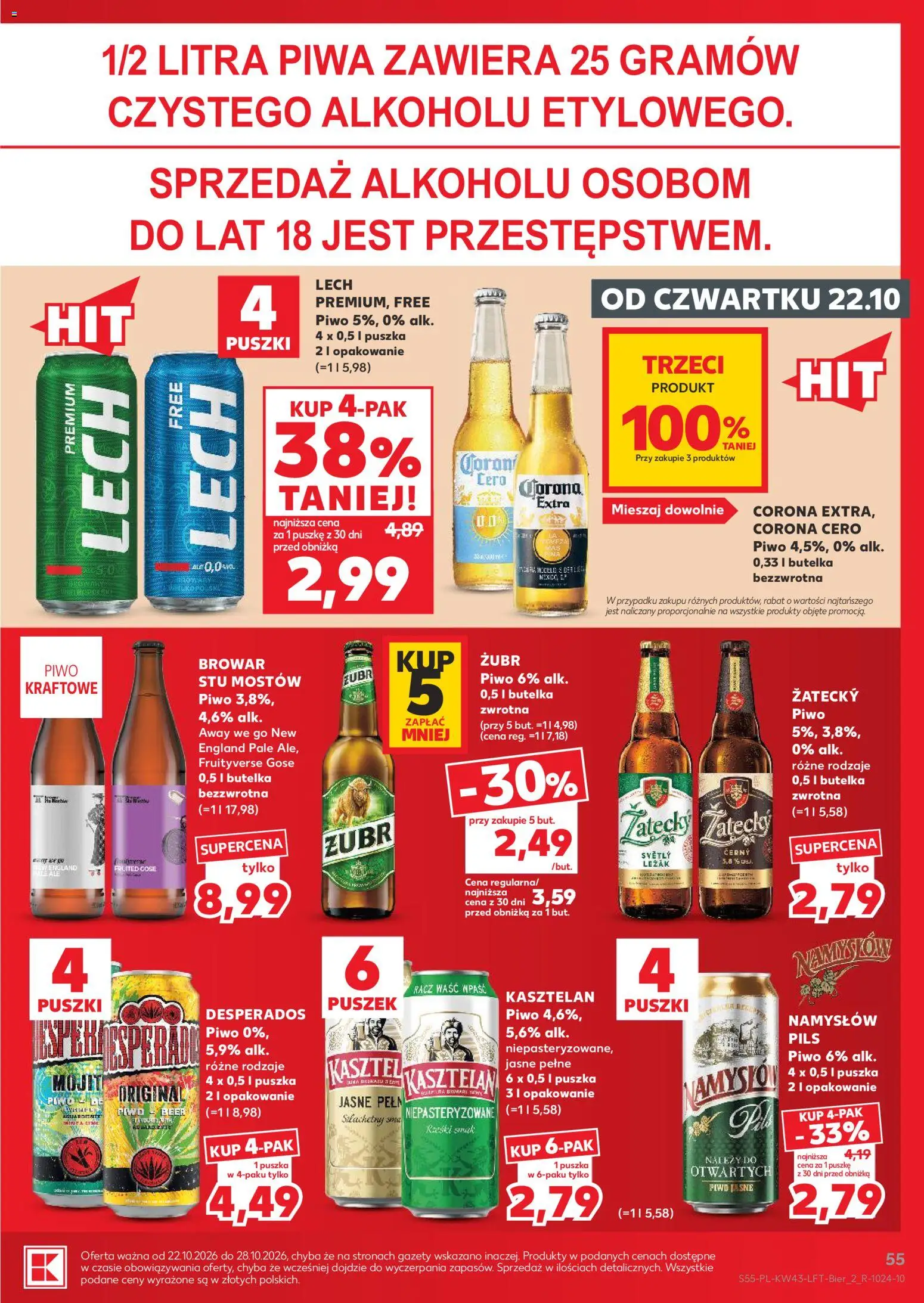 Kaufland Polsko leták Leták in Česko