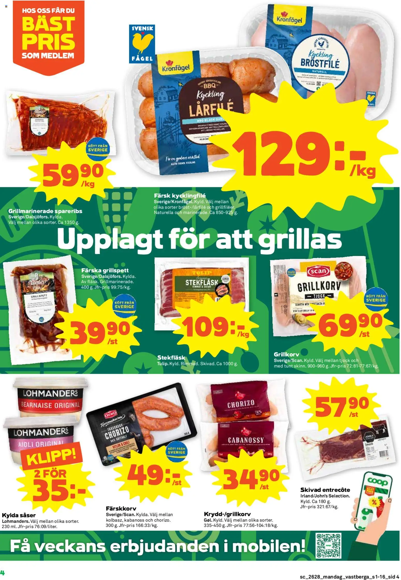 Nuvarande Stora Coop erbjudanden från 📣 06/07/2026 - 12/07/2026 📣 | Sverige