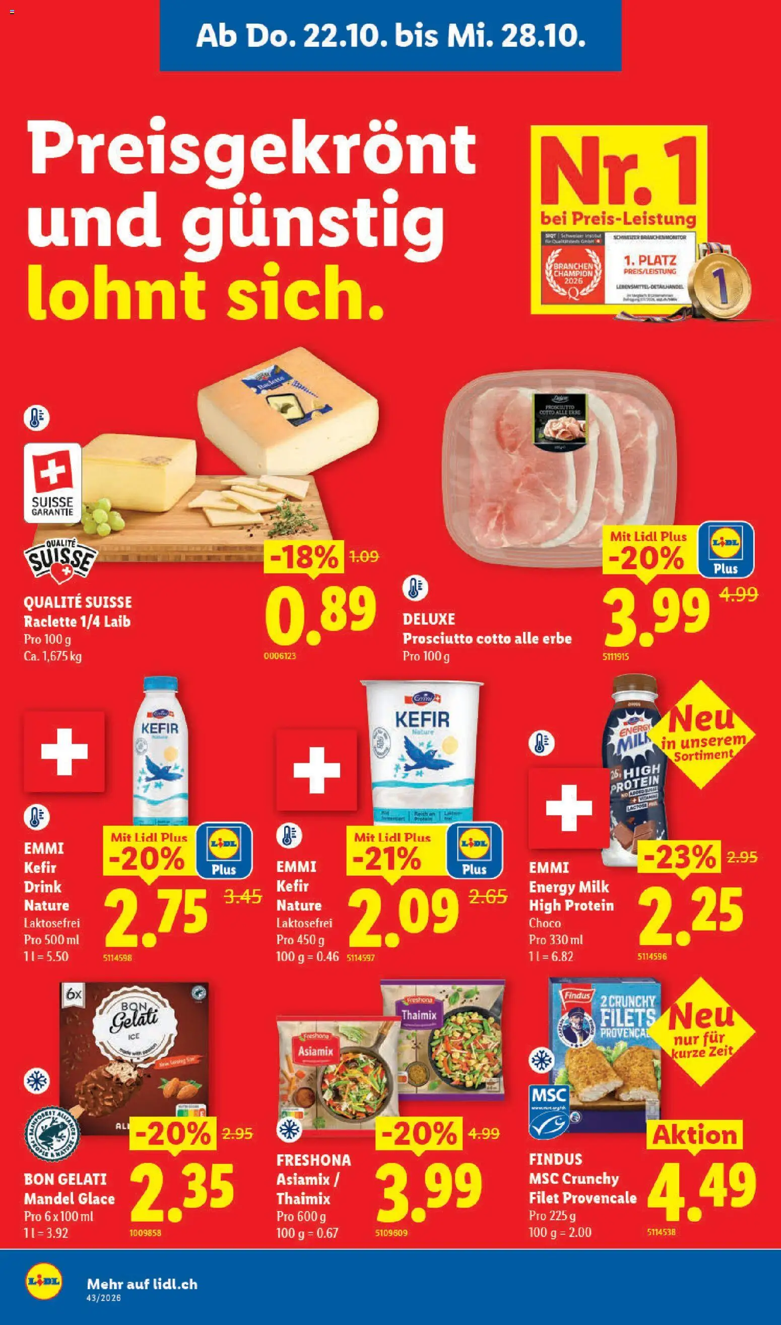 Lidl aktionen Prospekt in Schweiz