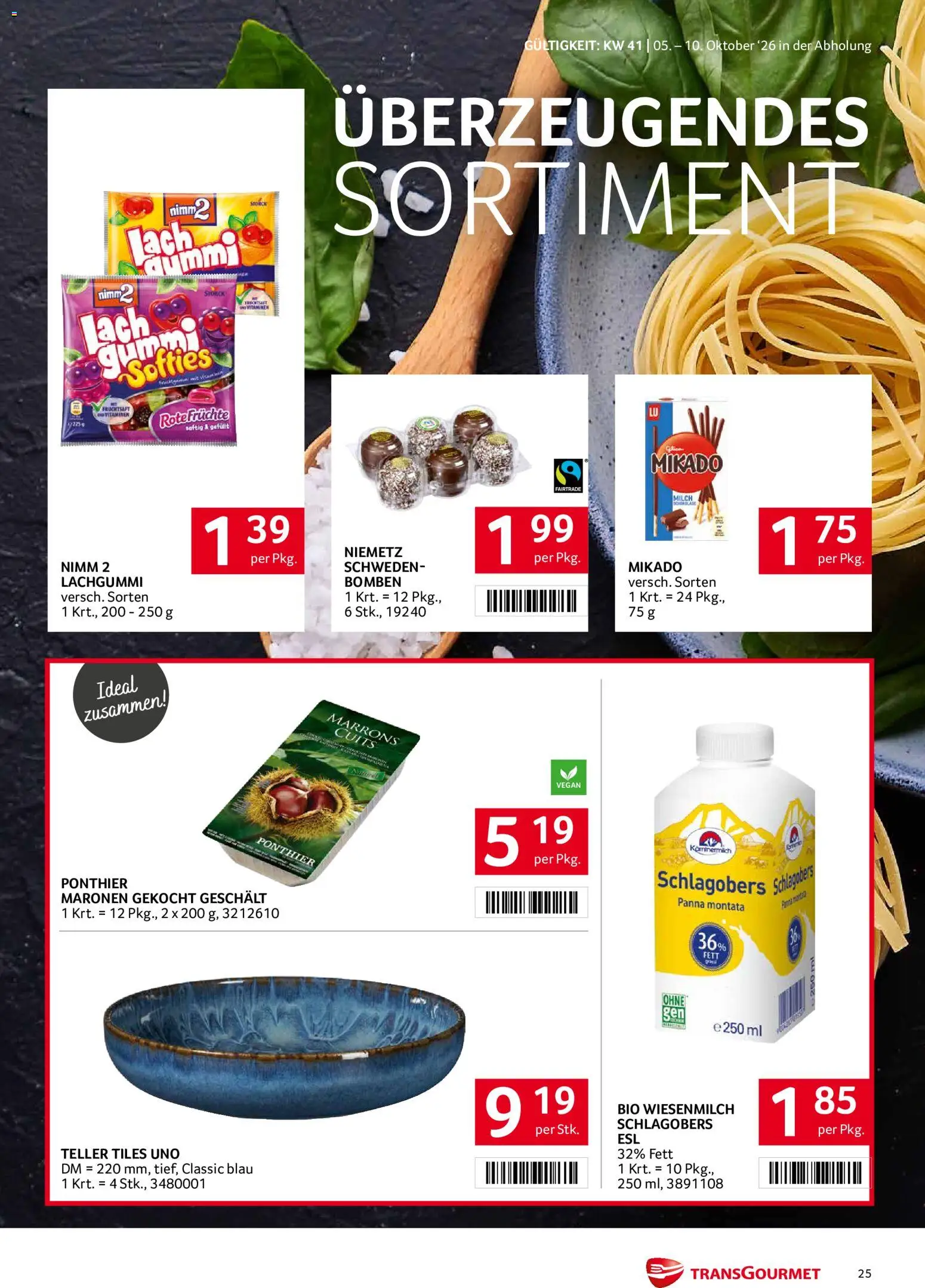 Transgourmet Flugblatt Flugblatt in Österreich