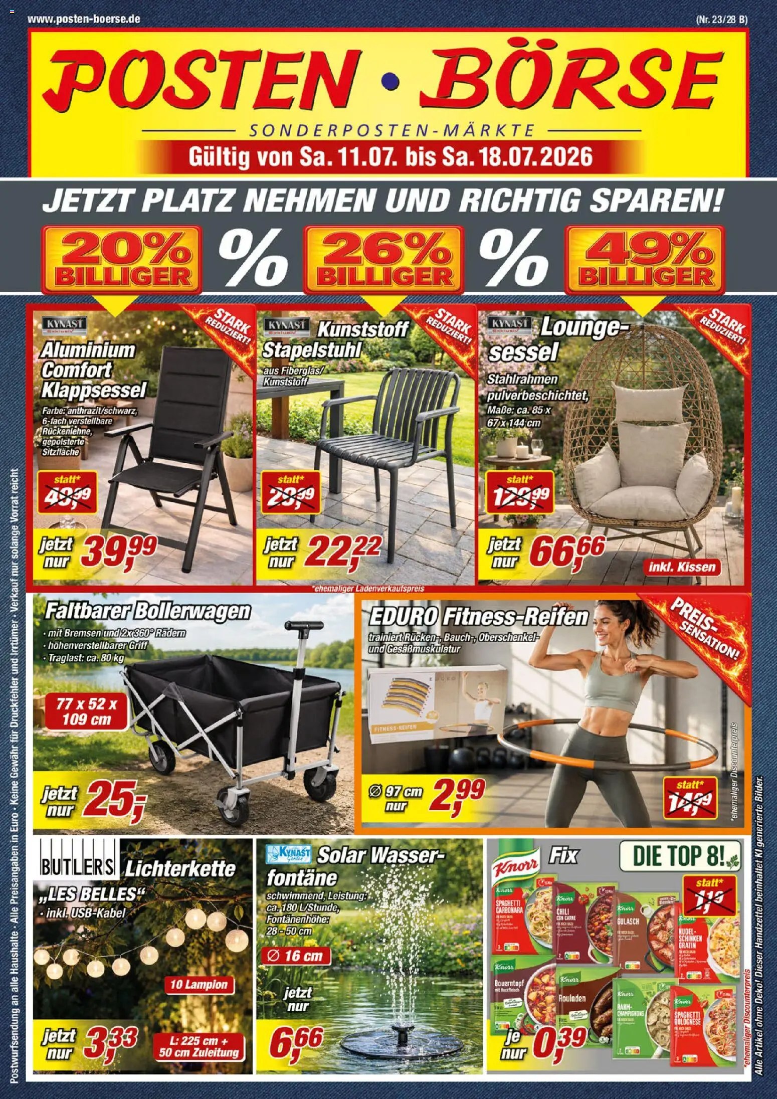 Posten Börse Prospekt | 11.07.2026 | Wie erhält man einen begrenzten Rabatt? | Deutschland
