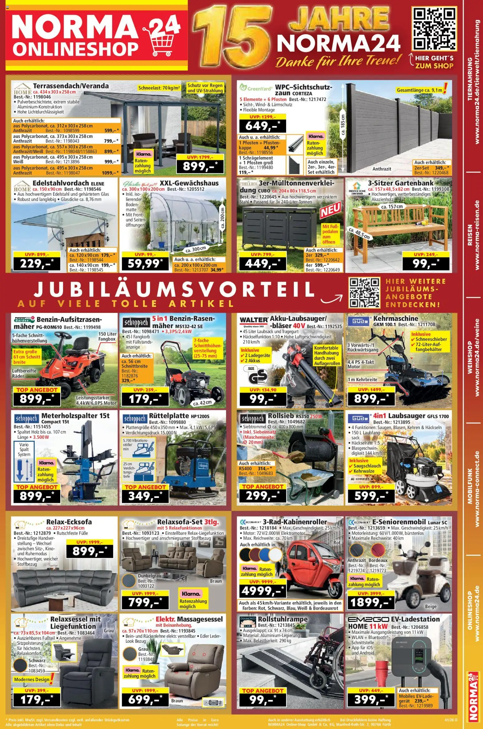 Norma Prospekt Prospekt in Deutschland