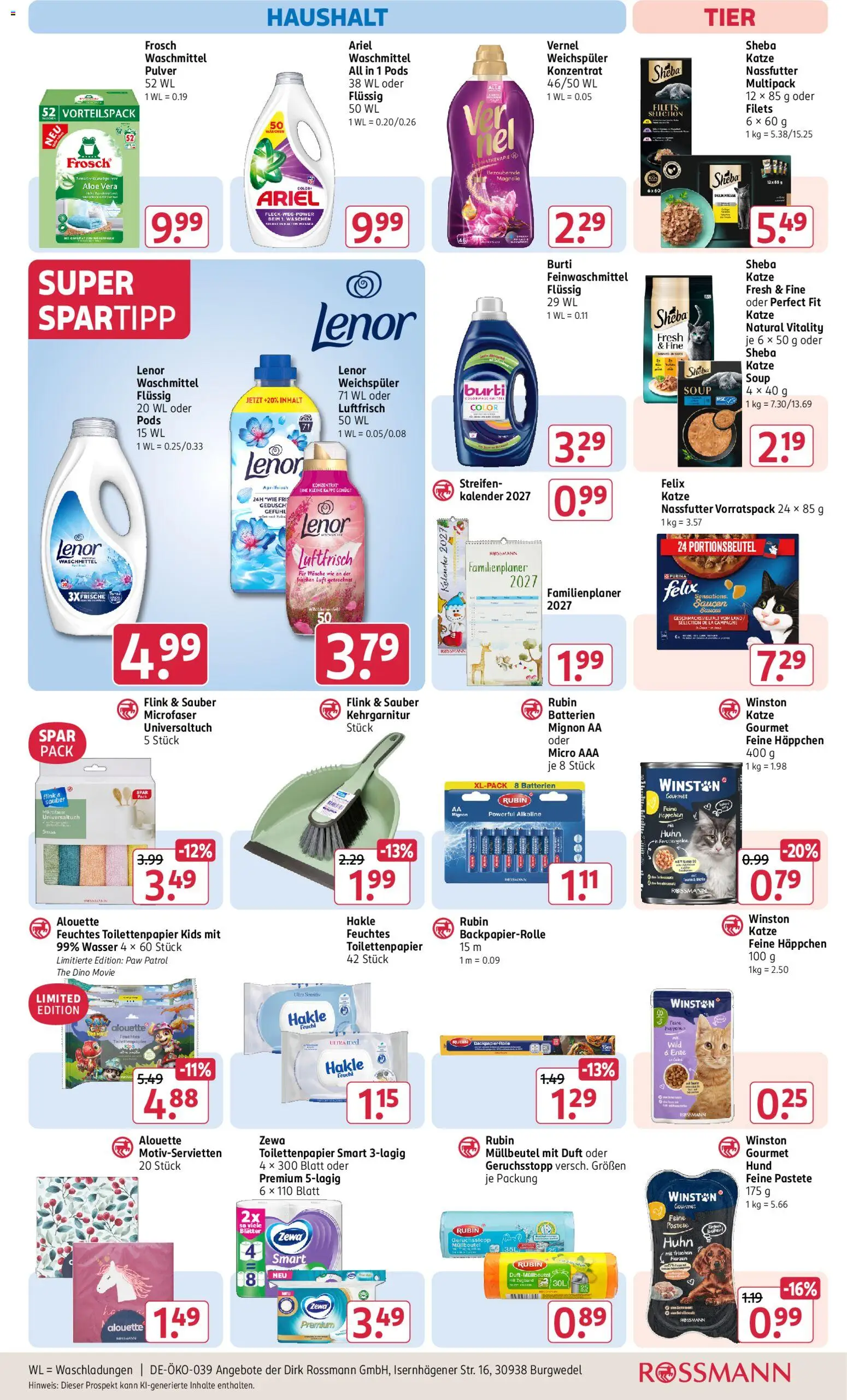Rossmann Prospekt Prospekt in Deutschland