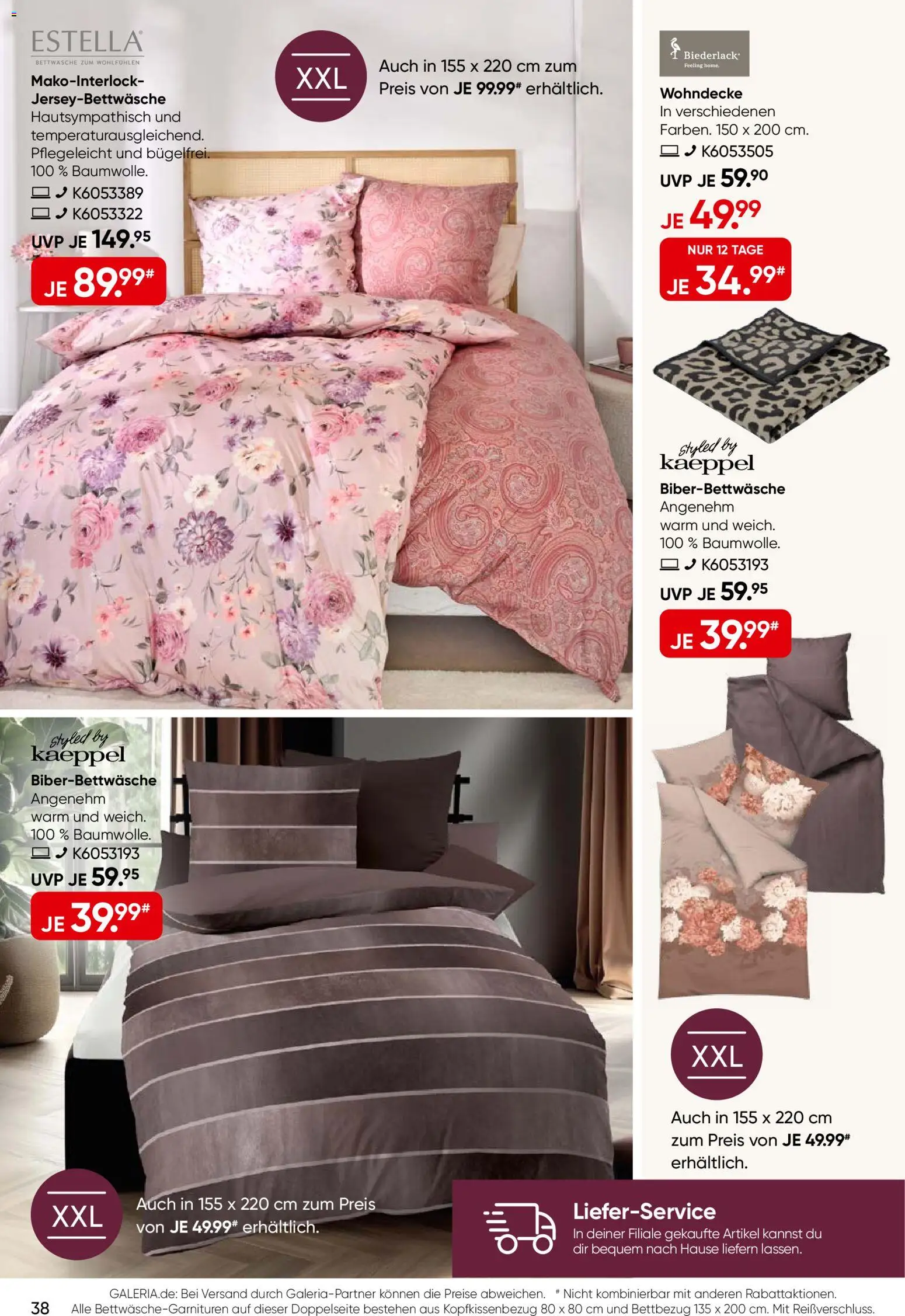 Galeria Karstadt Kaufhof Prospekt Prospekt in Deutschland