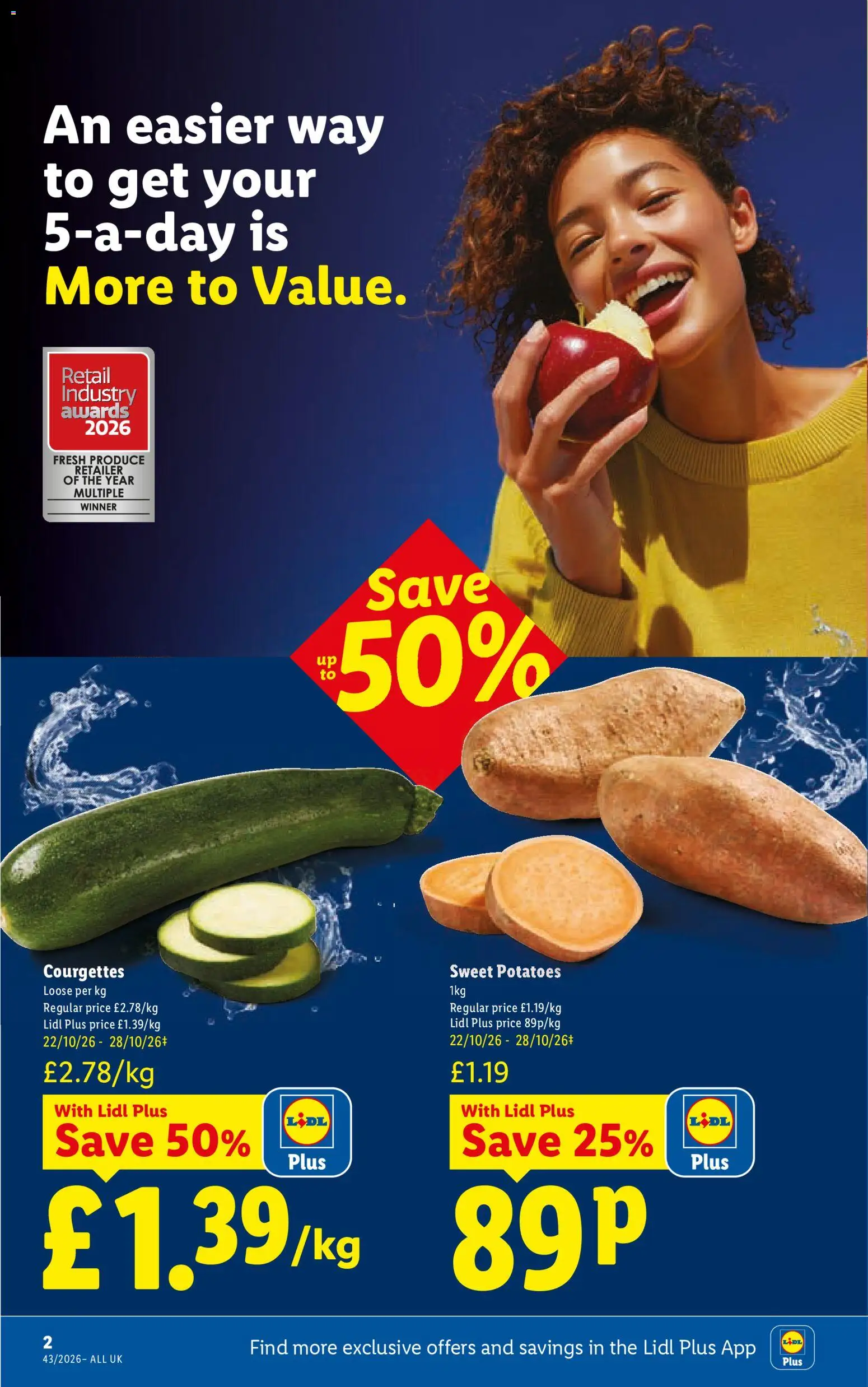 Weekly offers Lidl England Leaflet in United Kingdom