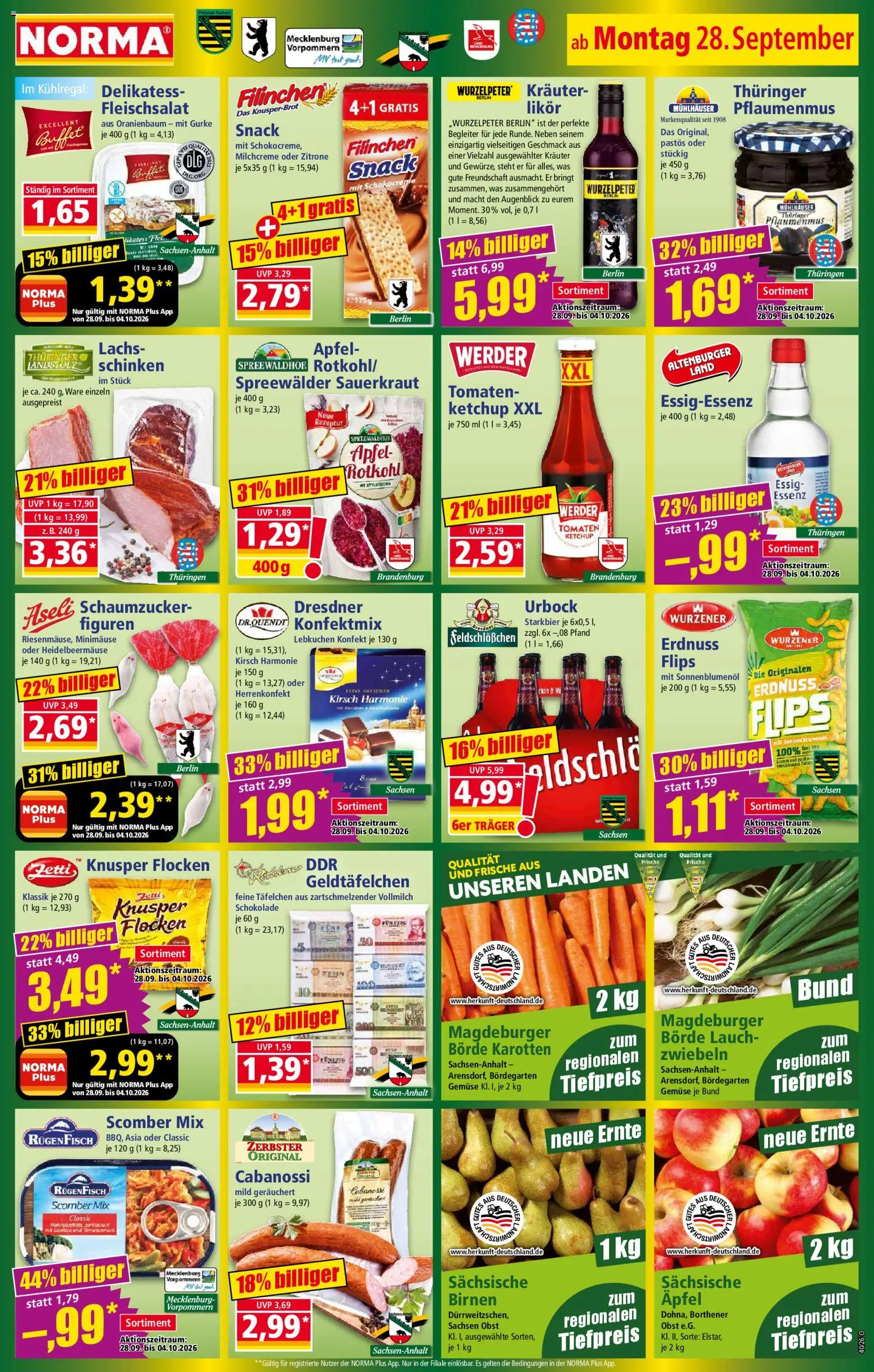 Norma Prospekt Prospekt in Deutschland