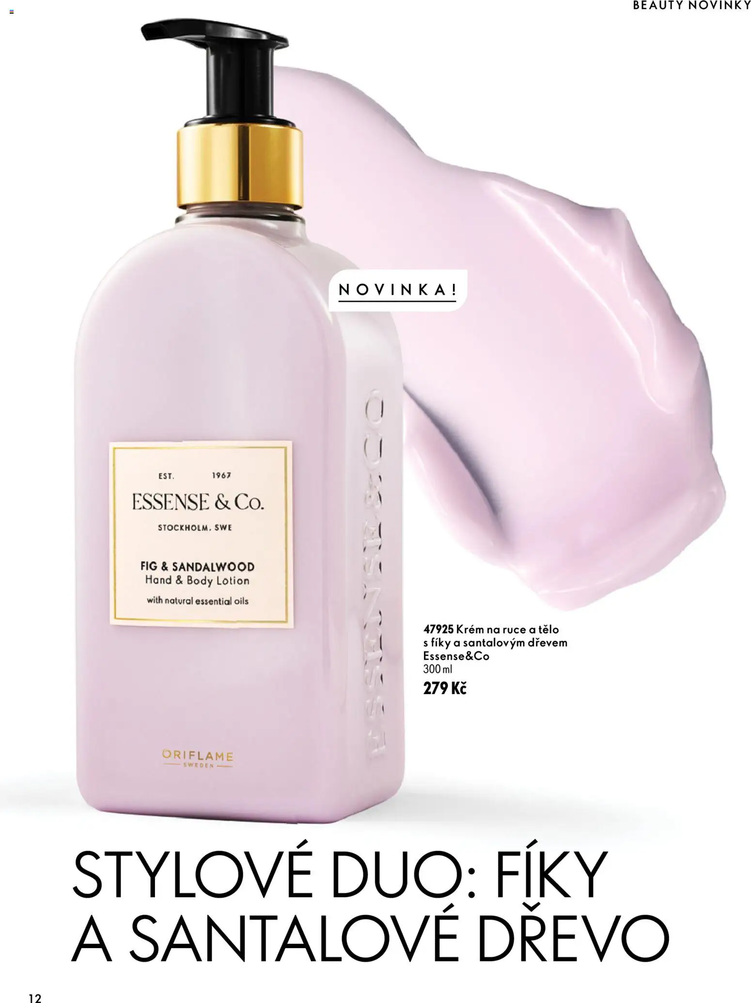 Oriflame katalog Novage+ Proceuticals Leták in Česko