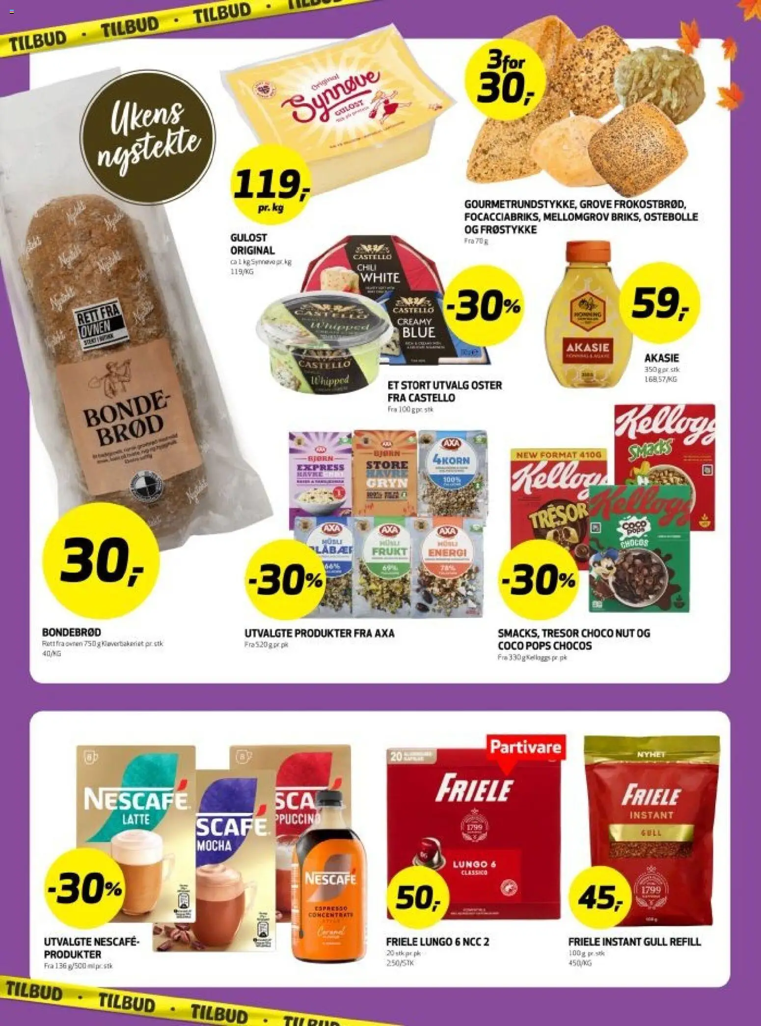 Bunnpris kundeavis Kundeavis in Norge