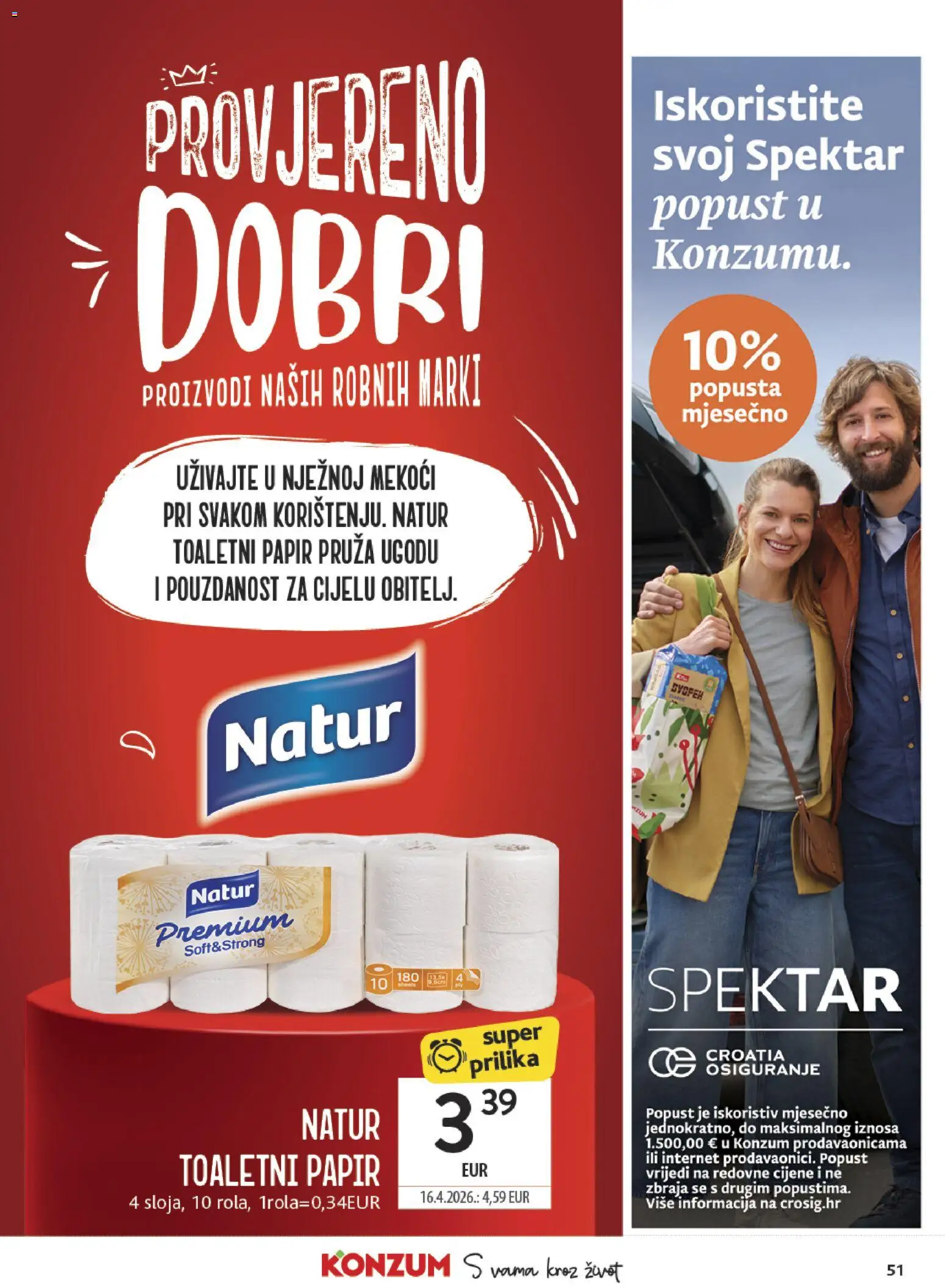 Konzum HR akciós újság Akciós újság in Magyarország