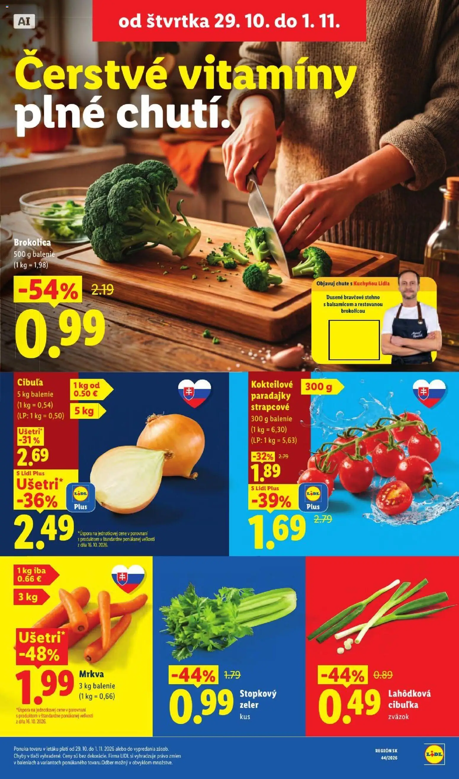Lidl leták Leták in Slovensko