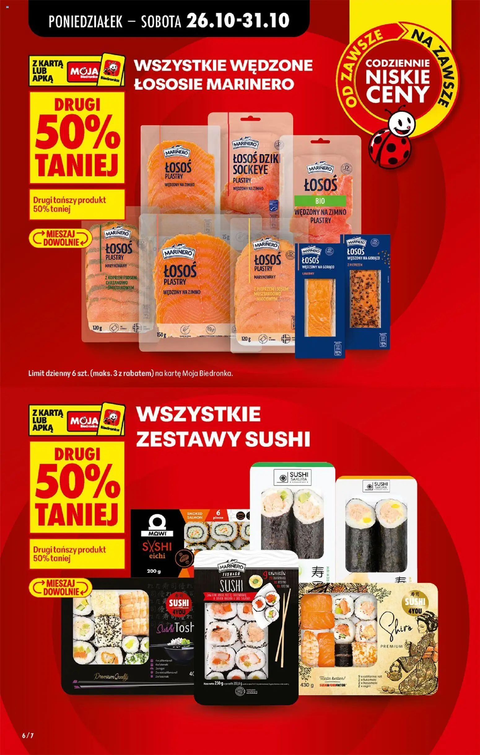 Biedronka Polsko leták - Codziennie niskie ceny Leták in Česko