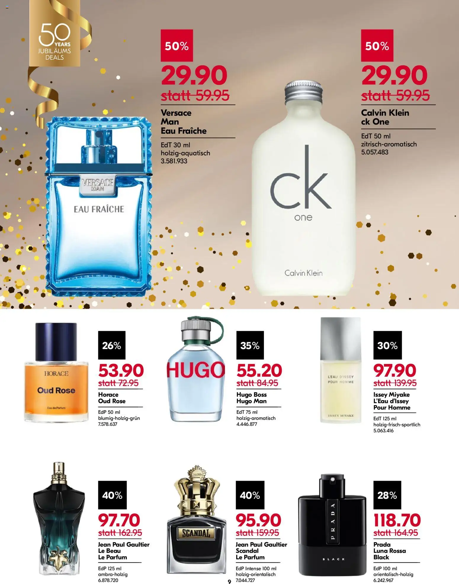 Import Parfumerie aktionen Prospekt in Schweiz