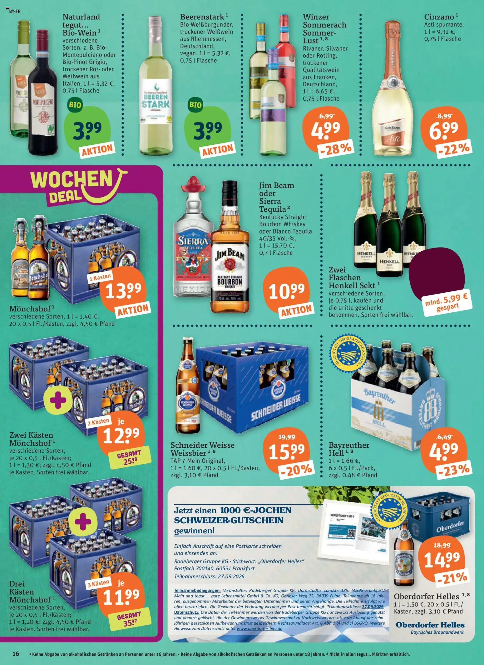 Tegut Prospekt Prospekt in Deutschland
