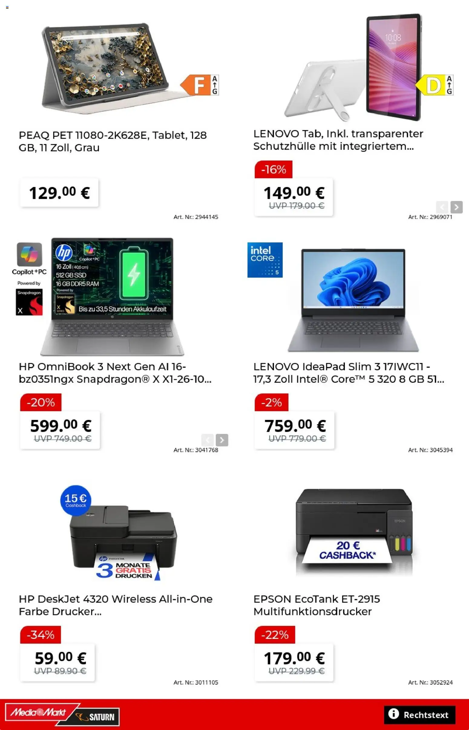Media Markt Prospekt Prospekt in Deutschland
