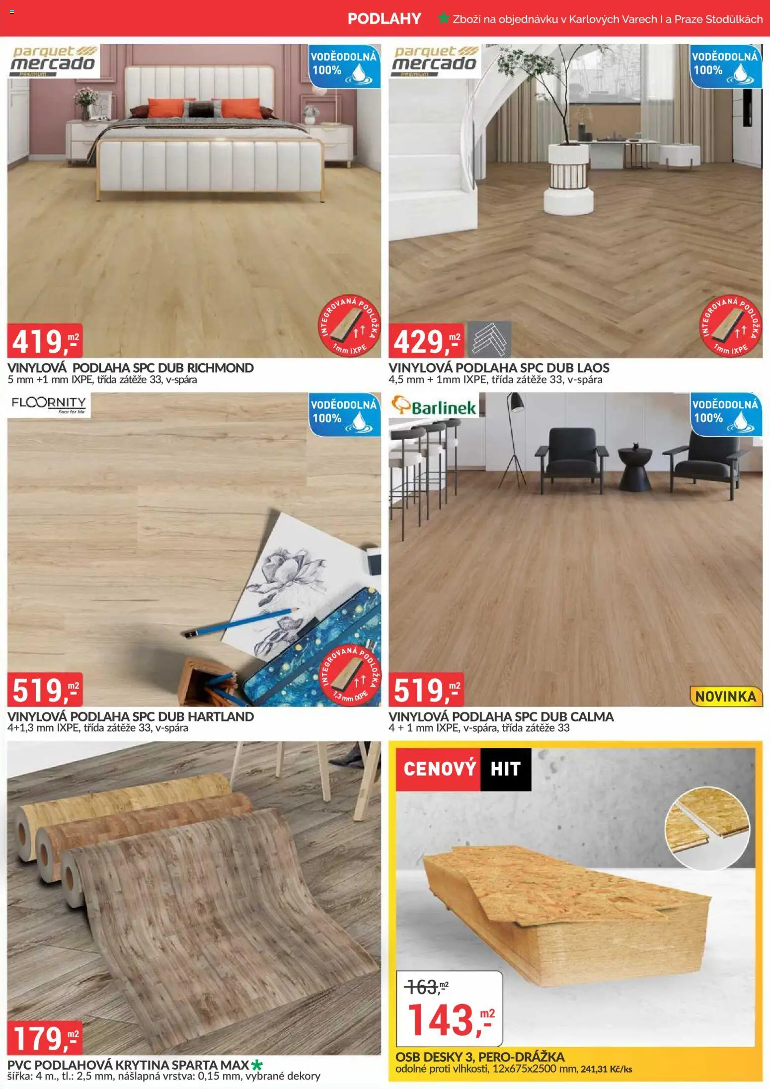 BAUMAX leták Leták in Česko