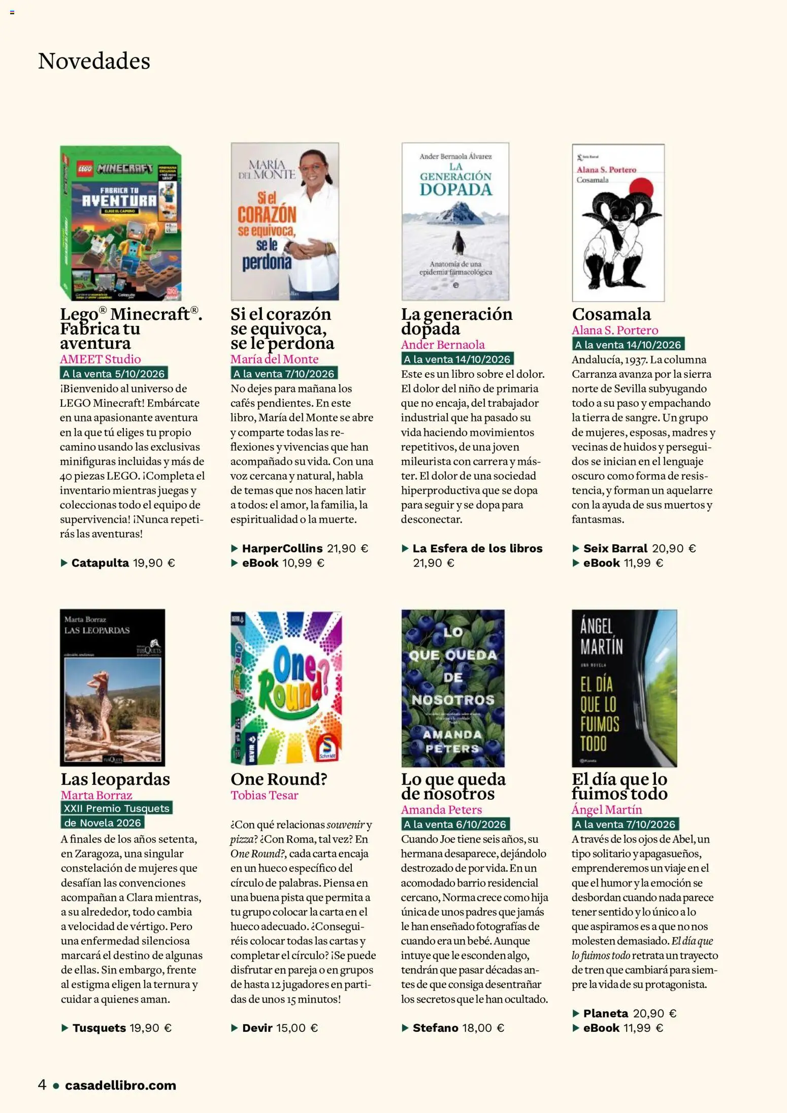 Casa del libro folleto Folleto in España