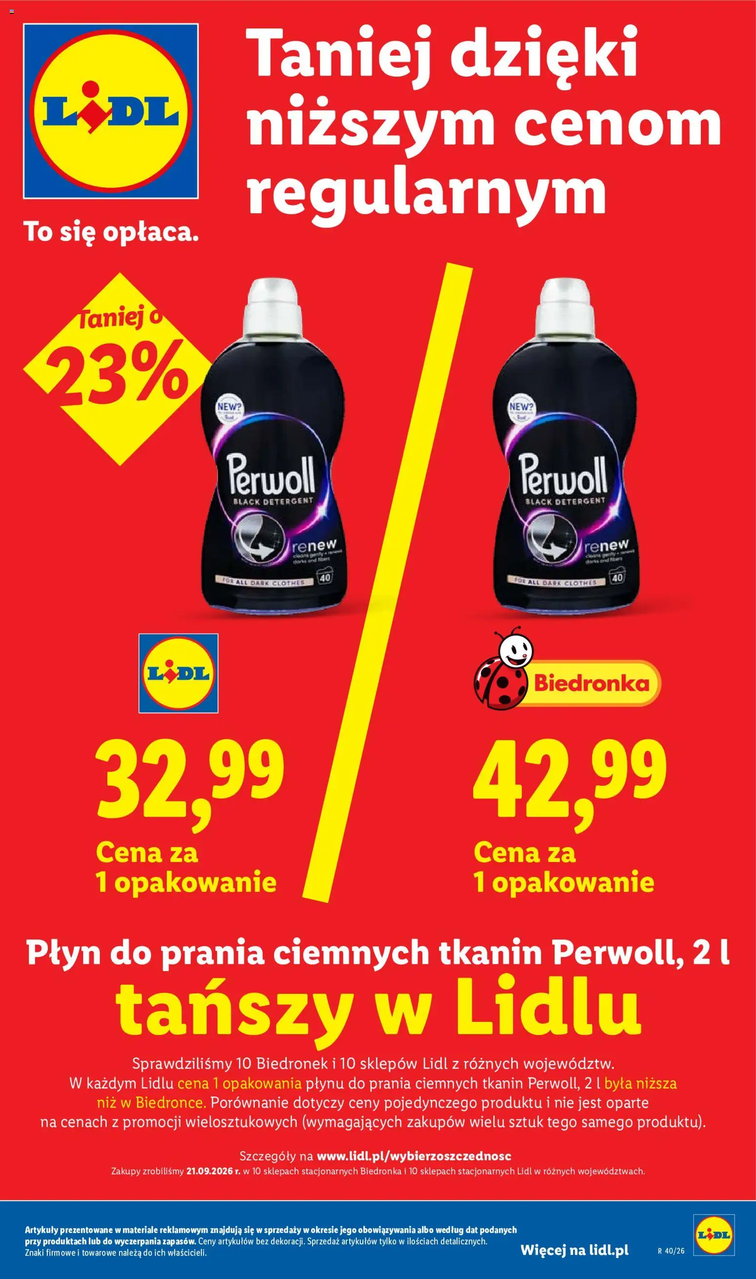 Lidl Polsko leták Leták in Česko