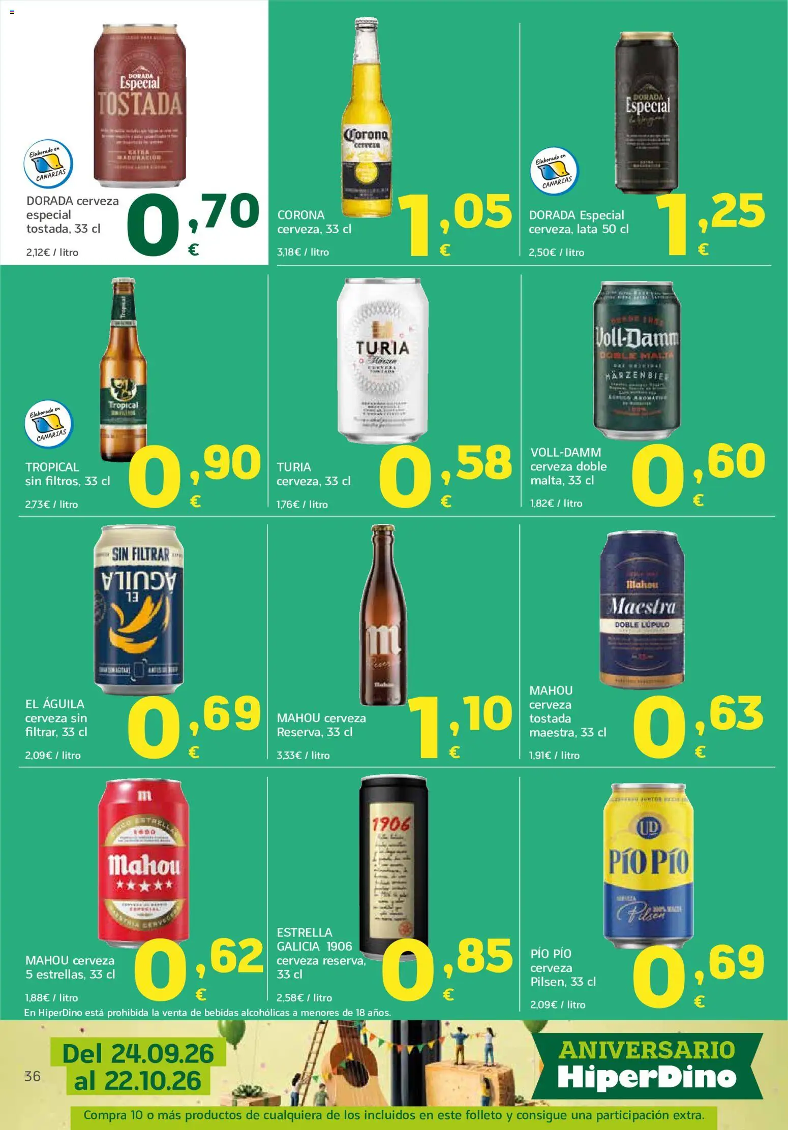 HiperDino folleto Folleto in España