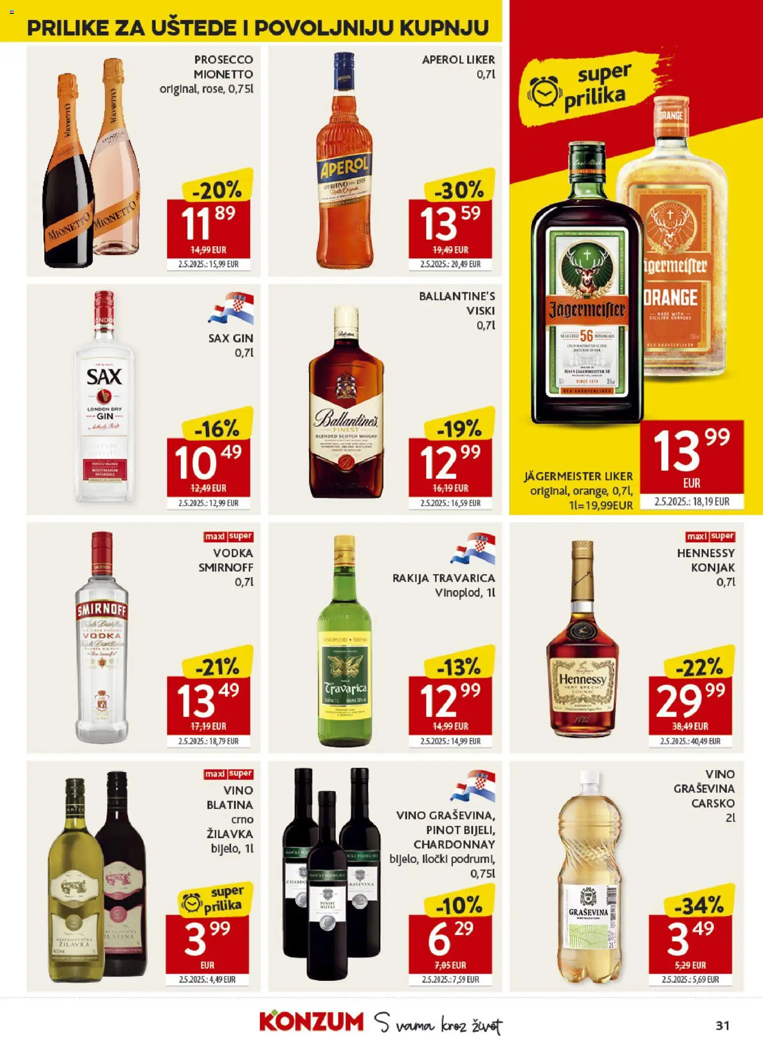 Konzum HR akciós újság Akciós újság in Magyarország