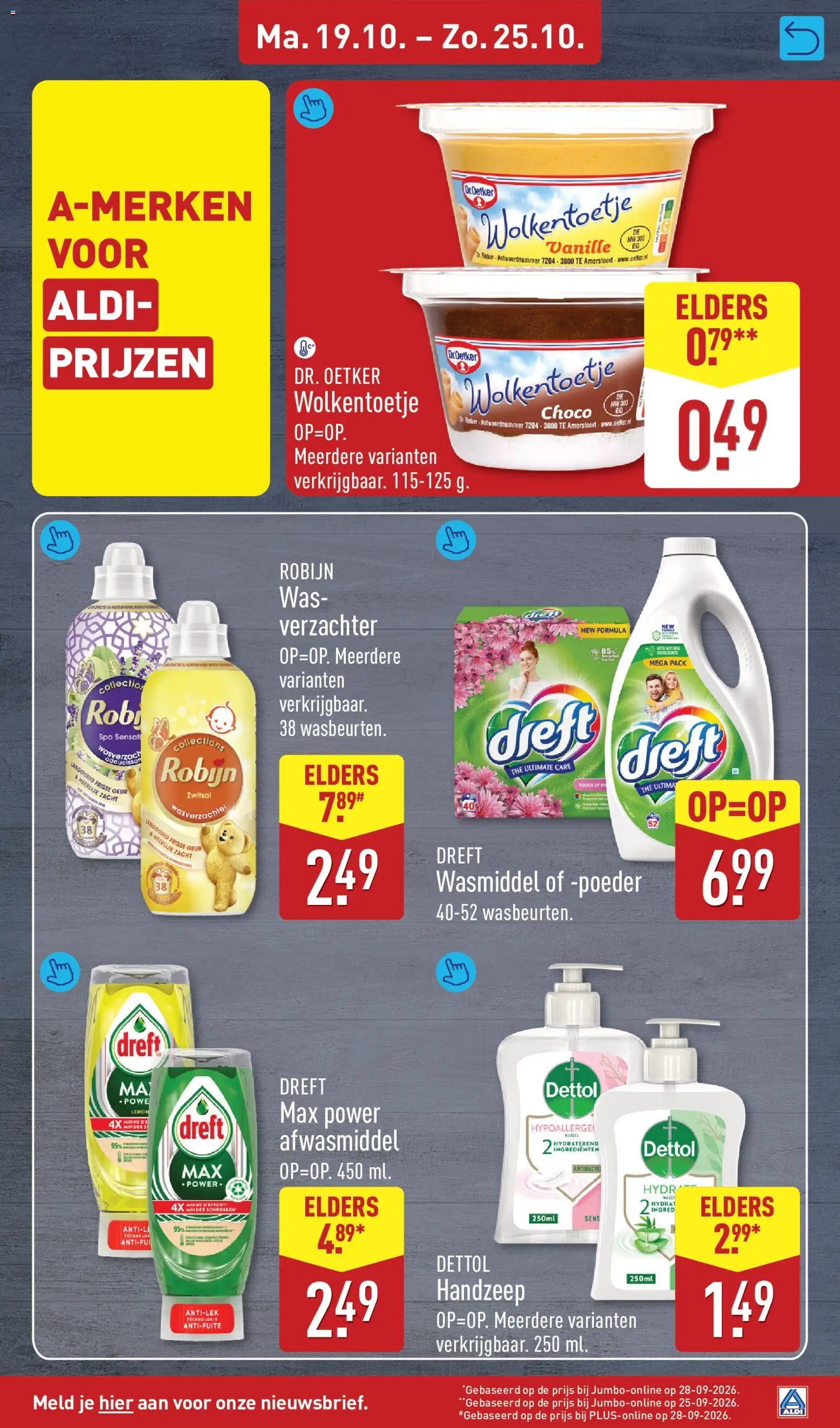 Aldi folder Folder in Nederland