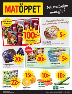 Matöppet Matöppet erbjudanden