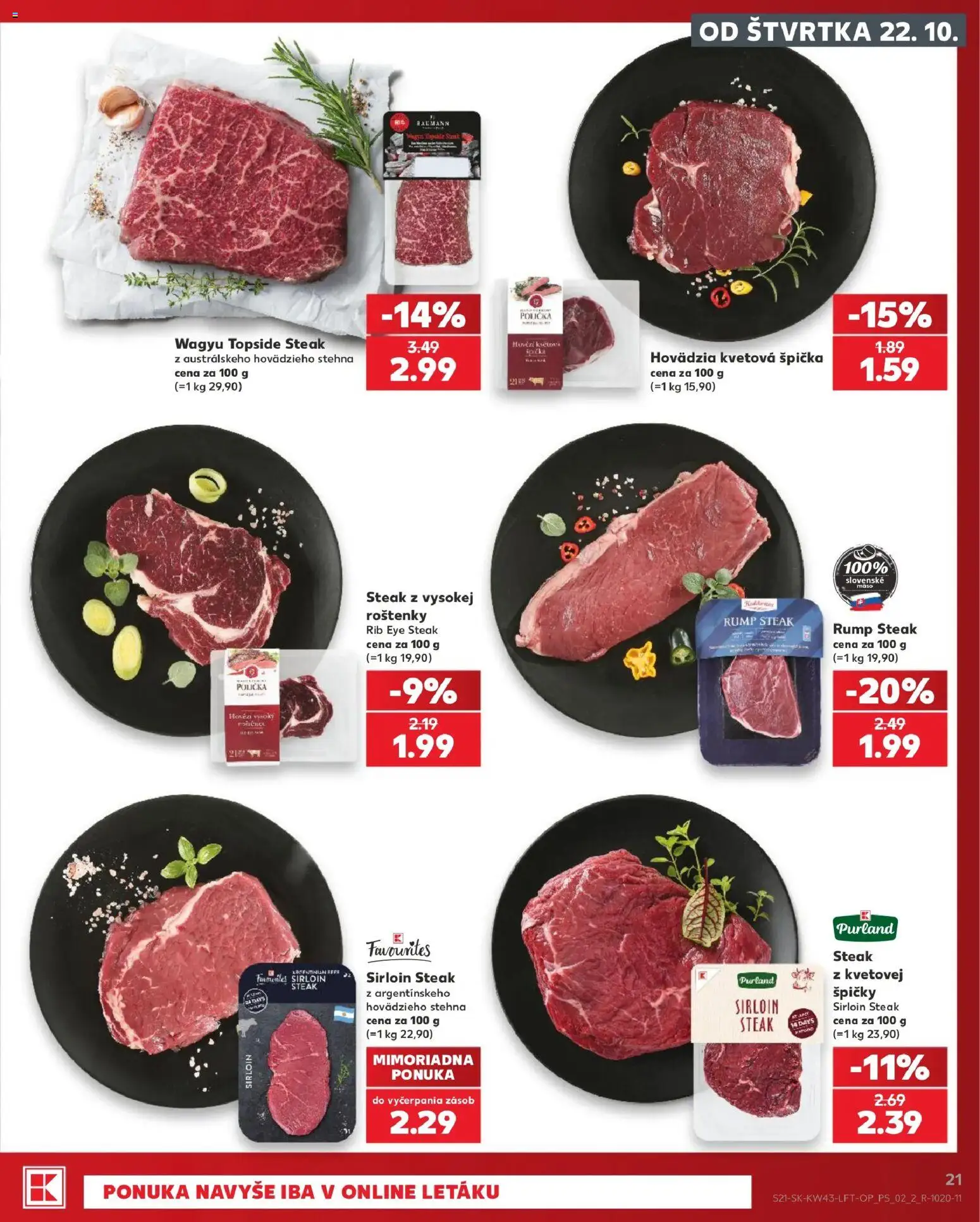 Kaufland leták Leták in Slovensko