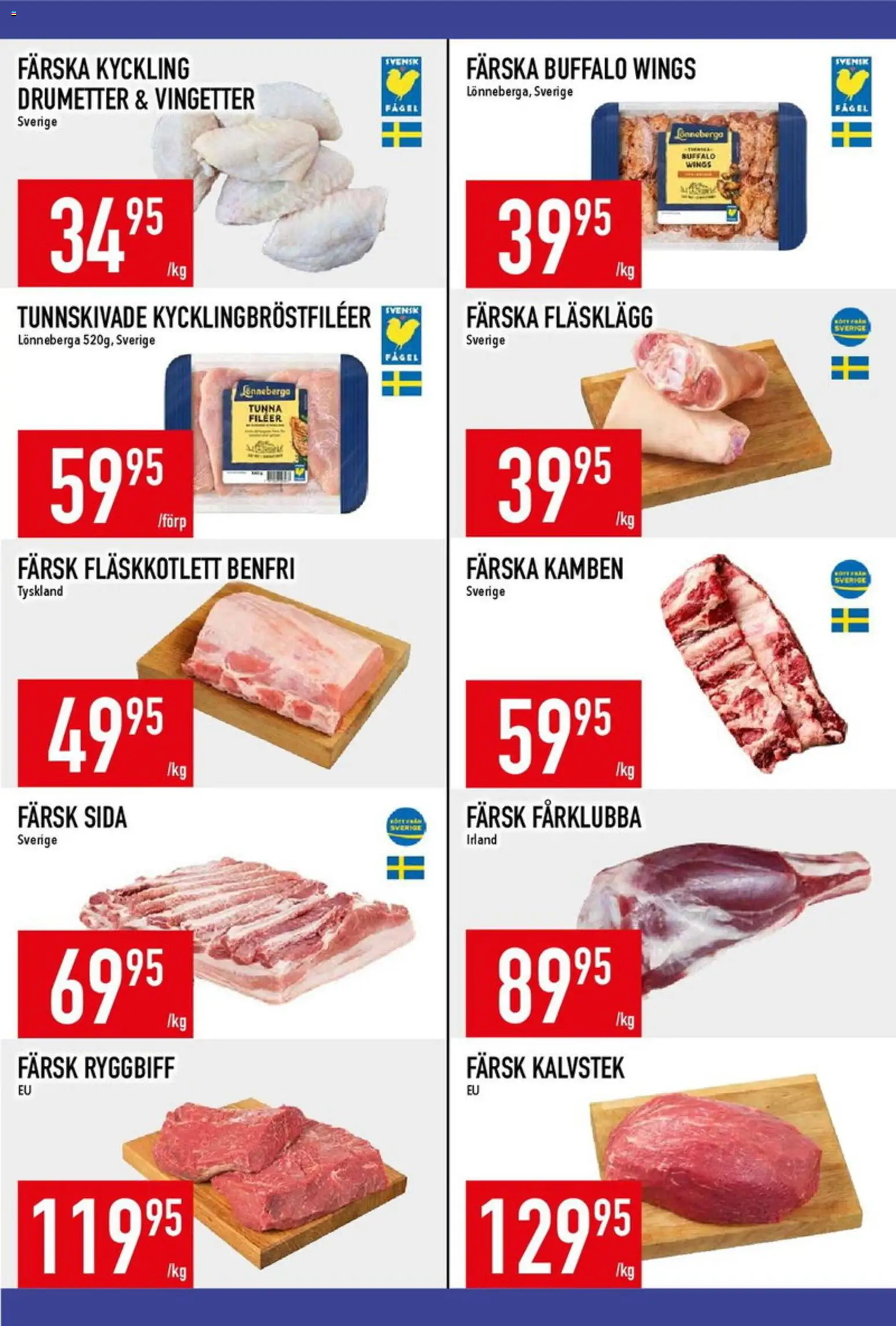 Matdax erbjudanden Reklamblad in Sverige