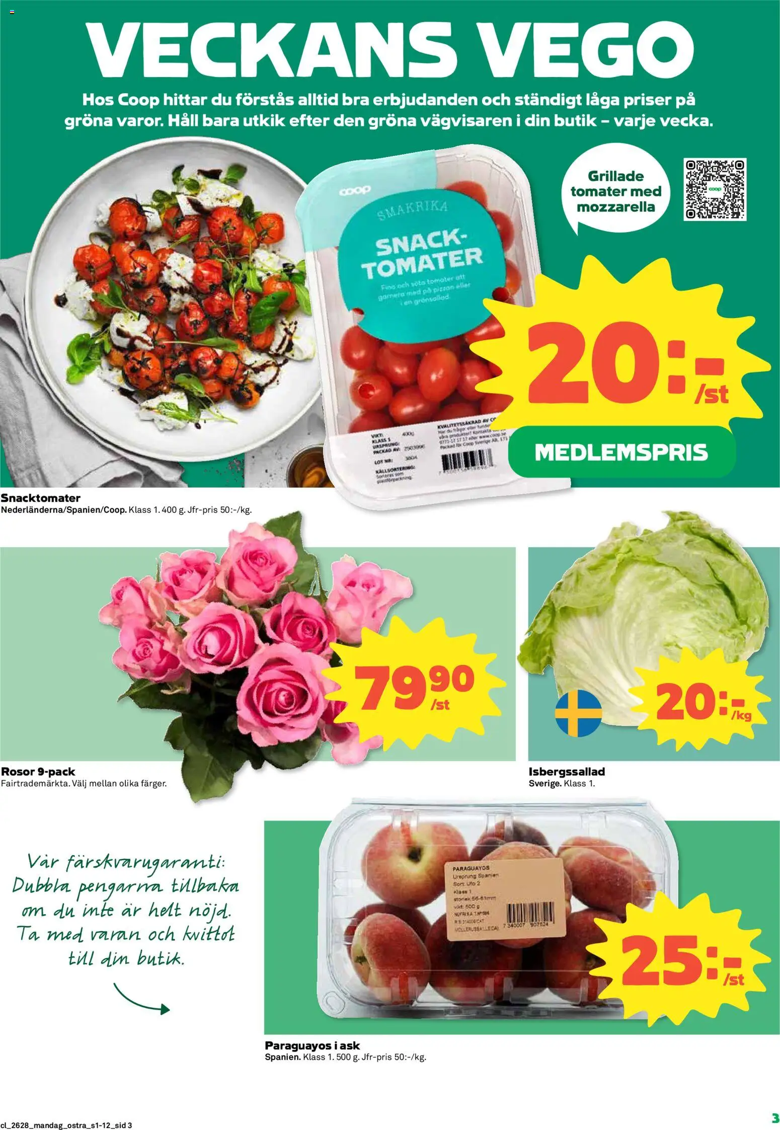 Nuvarande Coop Daglivs erbjudanden från 📣 06/07/2026 - 12/07/2026 📣 | Sverige