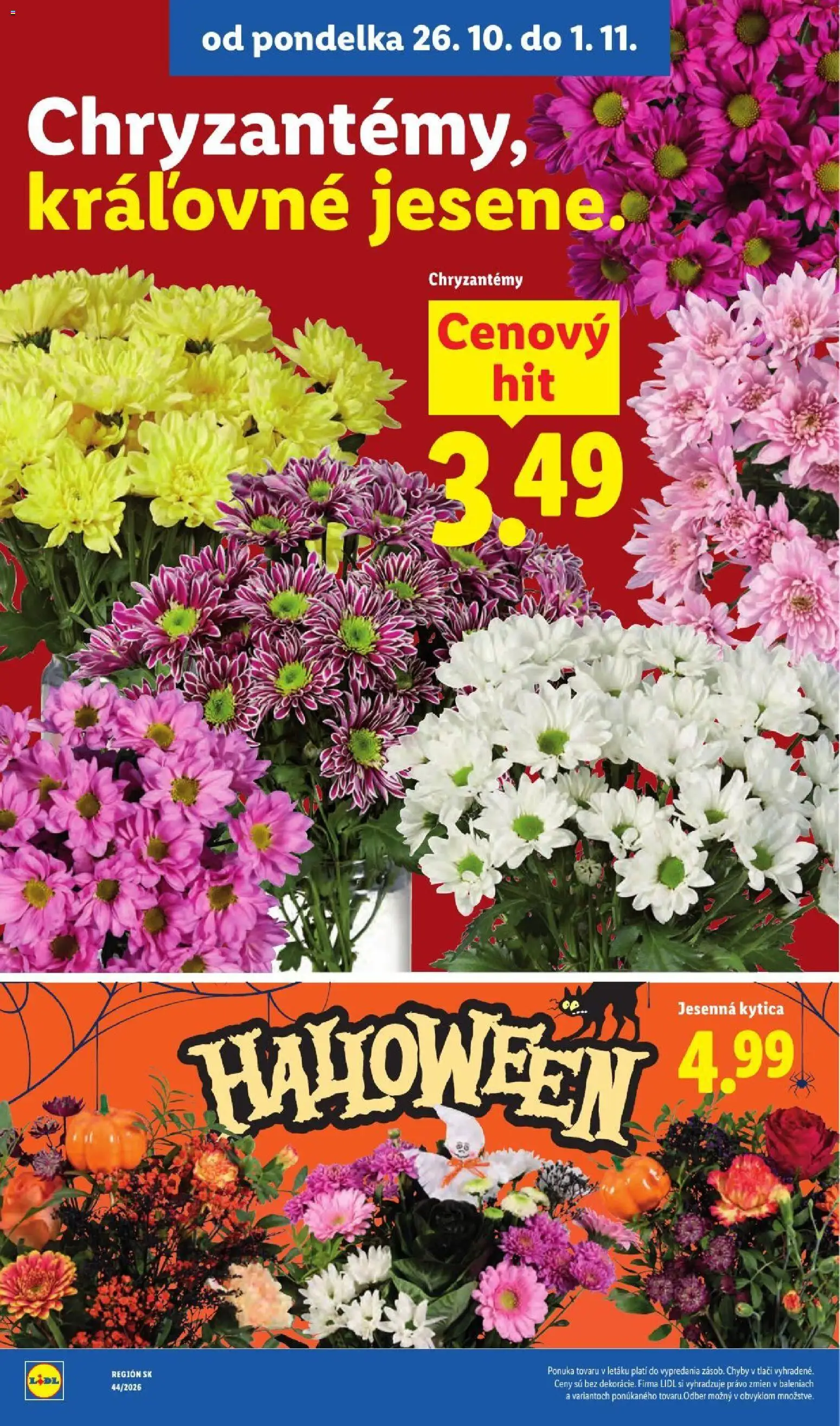 Lidl leták Leták in Slovensko