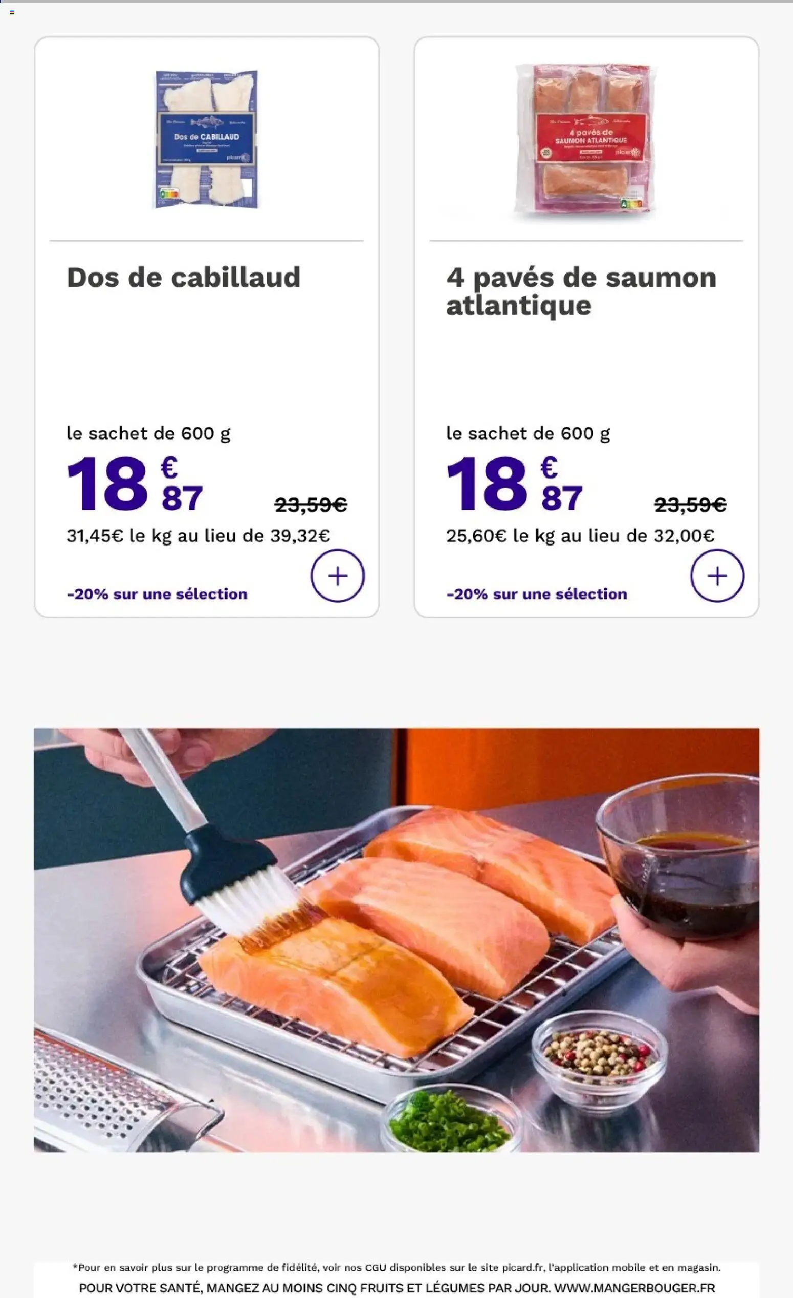 Picard catalogue Catalogue in France