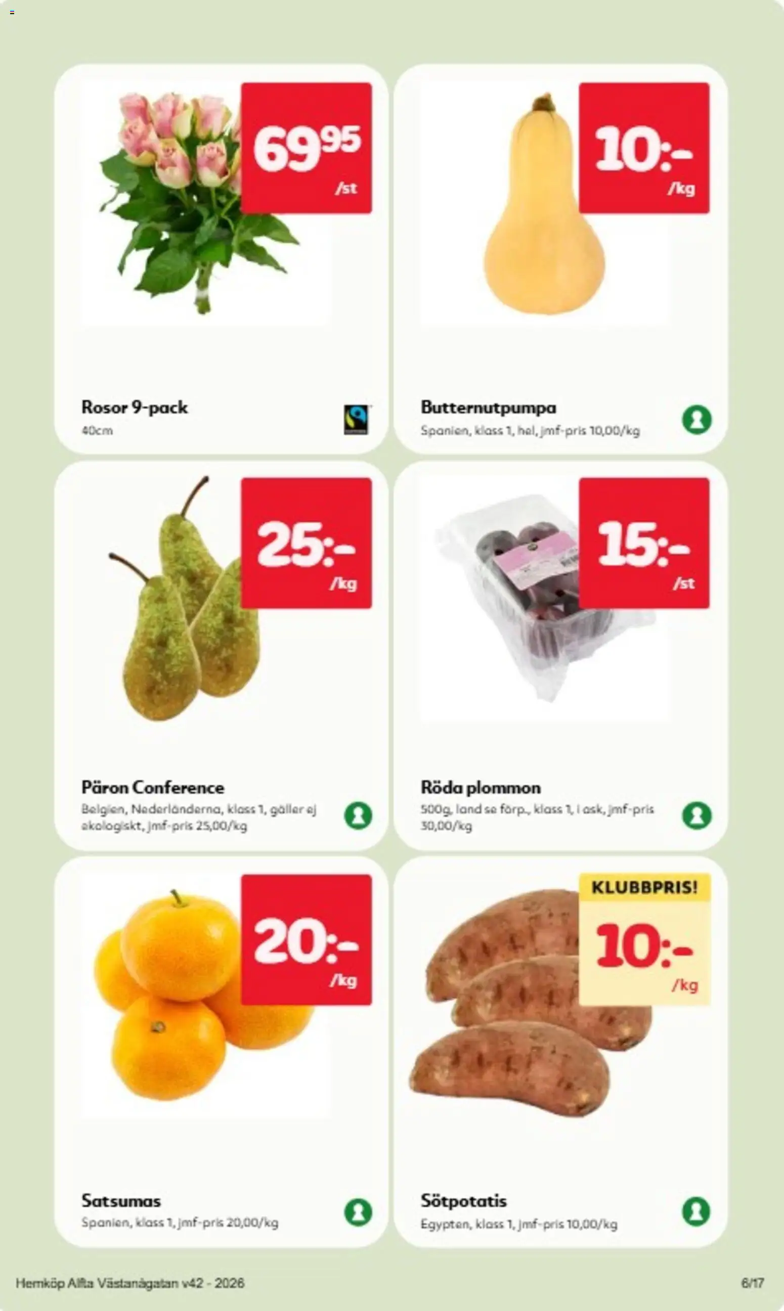 Hemköp erbjudanden Reklamblad in Sverige