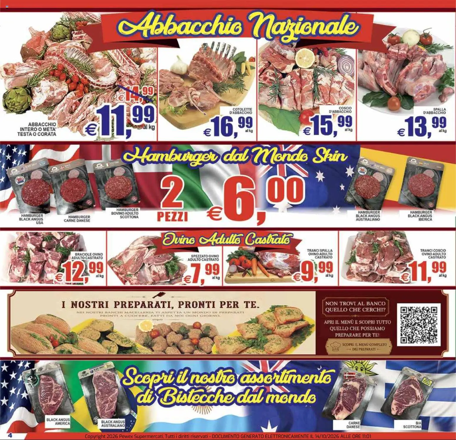 Pewex volantino Volantino in Italy