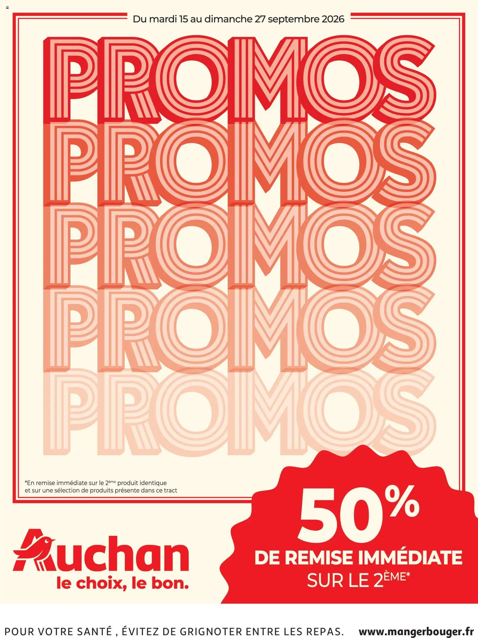 Auchan folder / publicité Folder in België