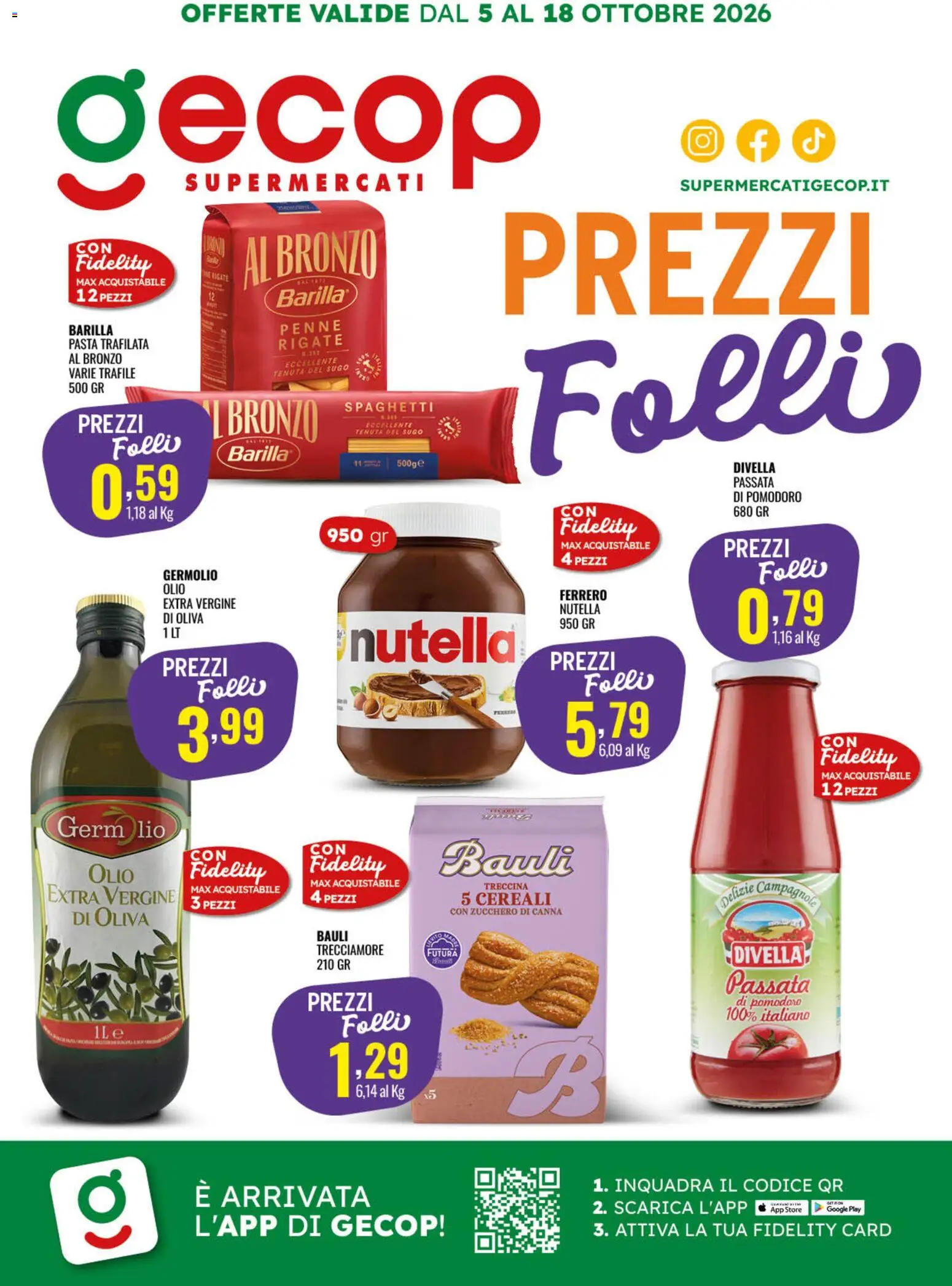 GECOP volantino Volantino in Italy