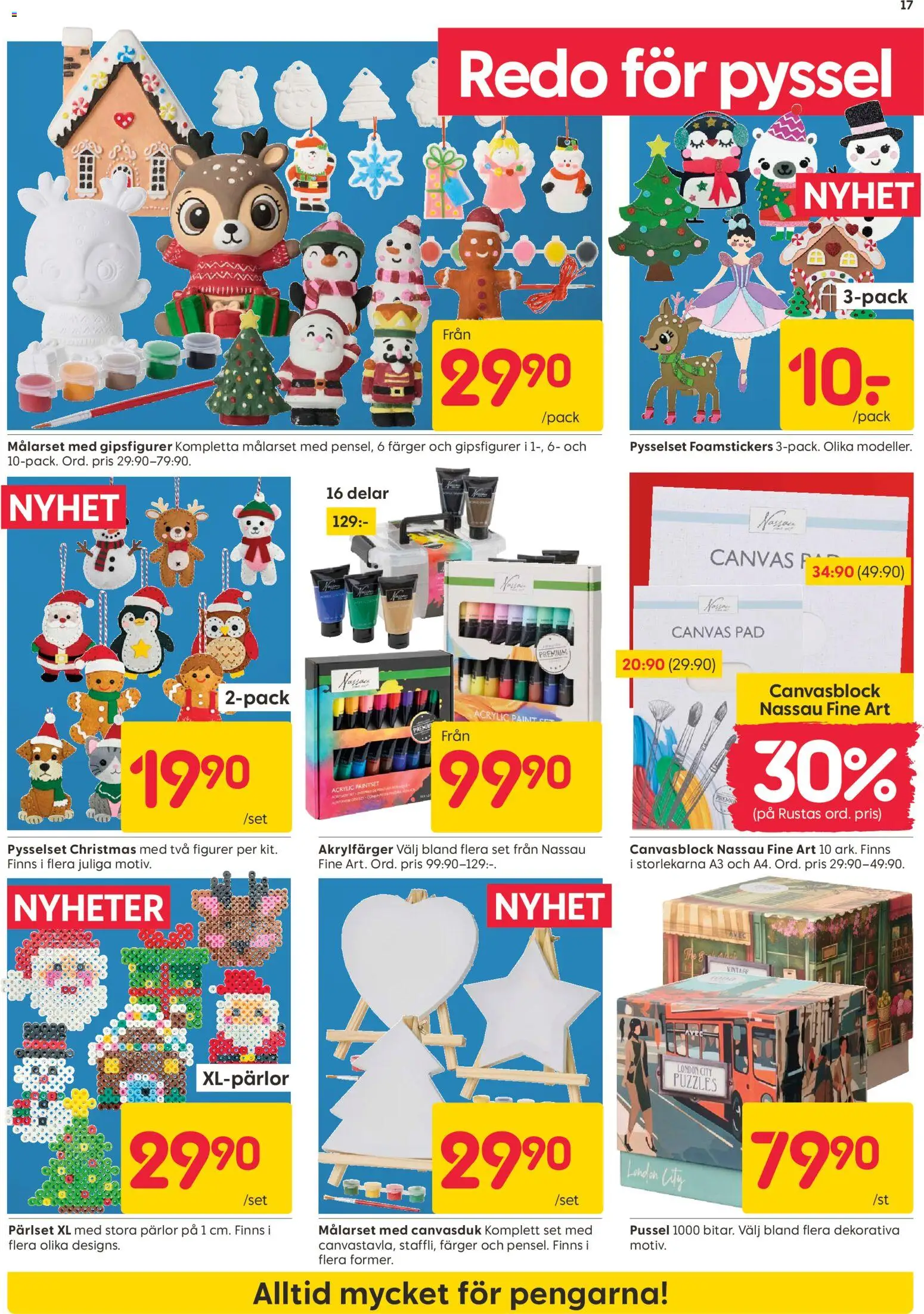 Rusta erbjudanden Reklamblad in Sverige