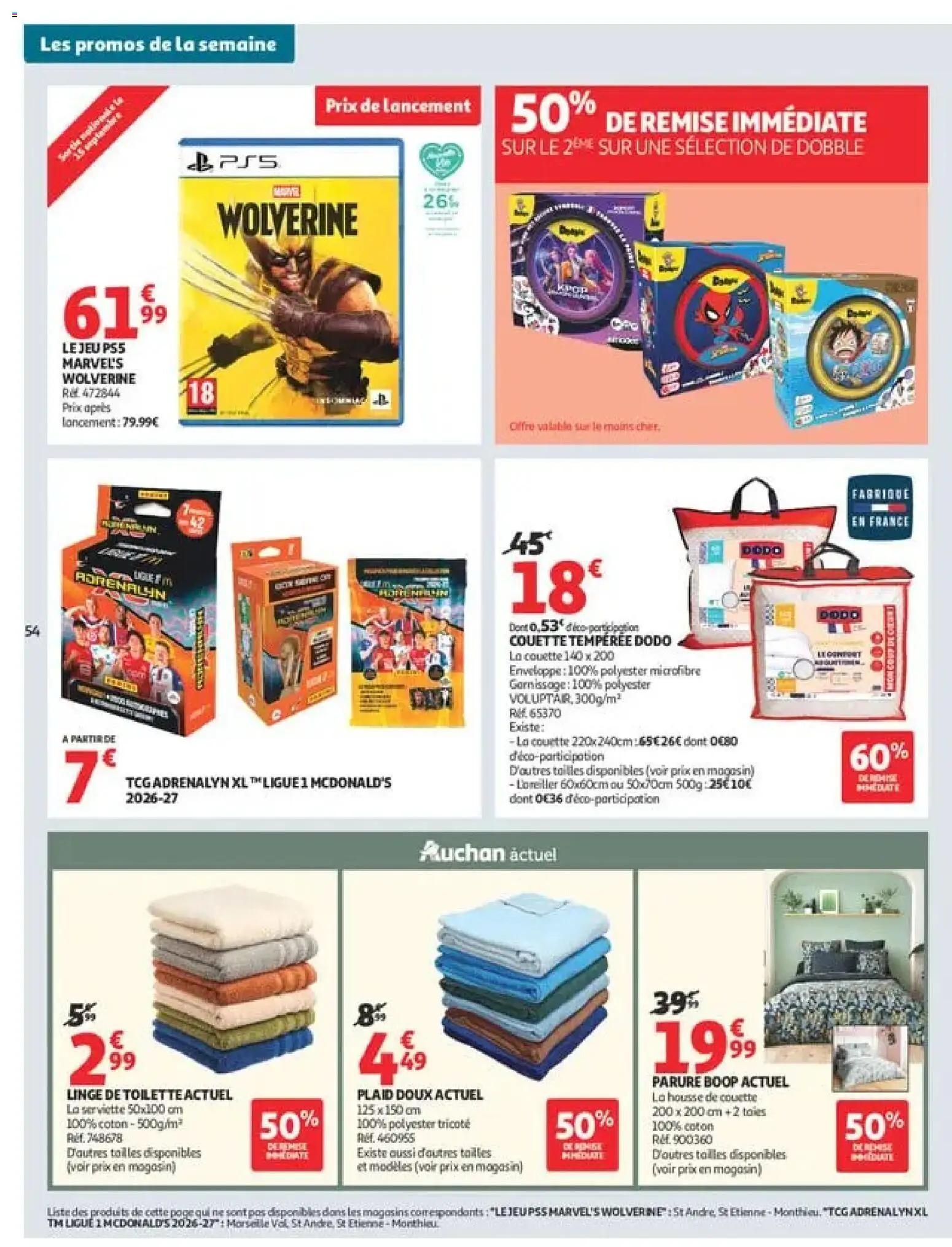 Auchan catalogue Catalogue in France