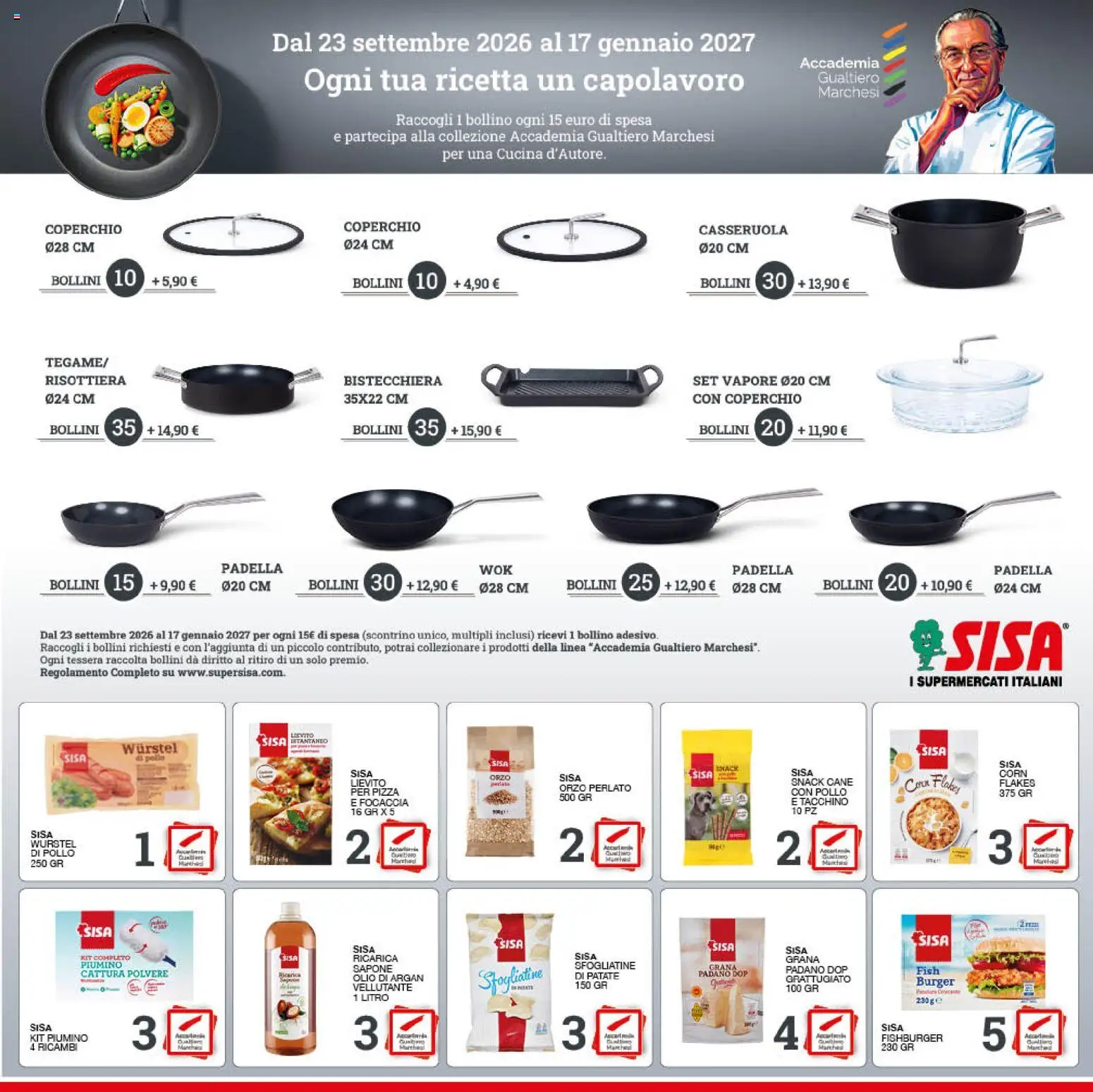 SISA volantino Volantino in Italy