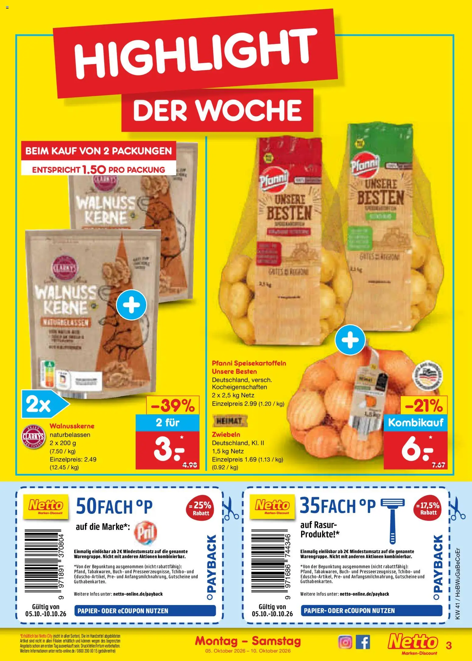 Netto Marken-Discount Prospekt Prospekt in Deutschland