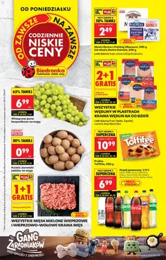 Biedronka Biedronka gazetka od poniedziałku