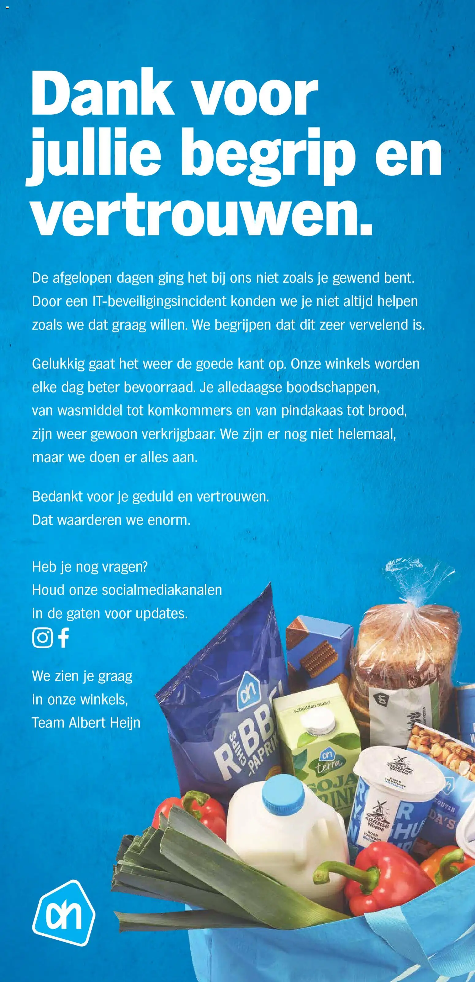 Albert Heijn Folder week / de la semaine 44 Folder in België
