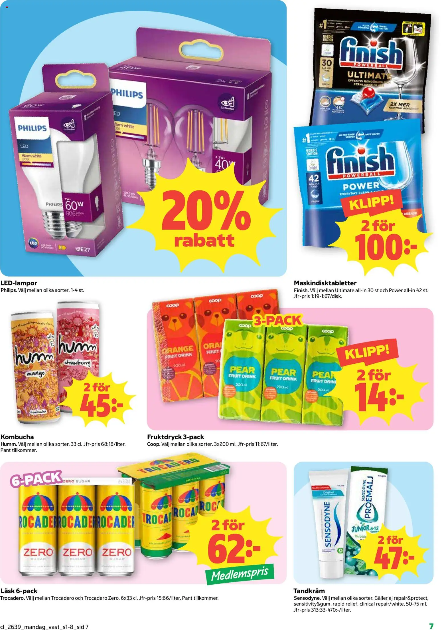 Coop erbjudanden Reklamblad in Sverige