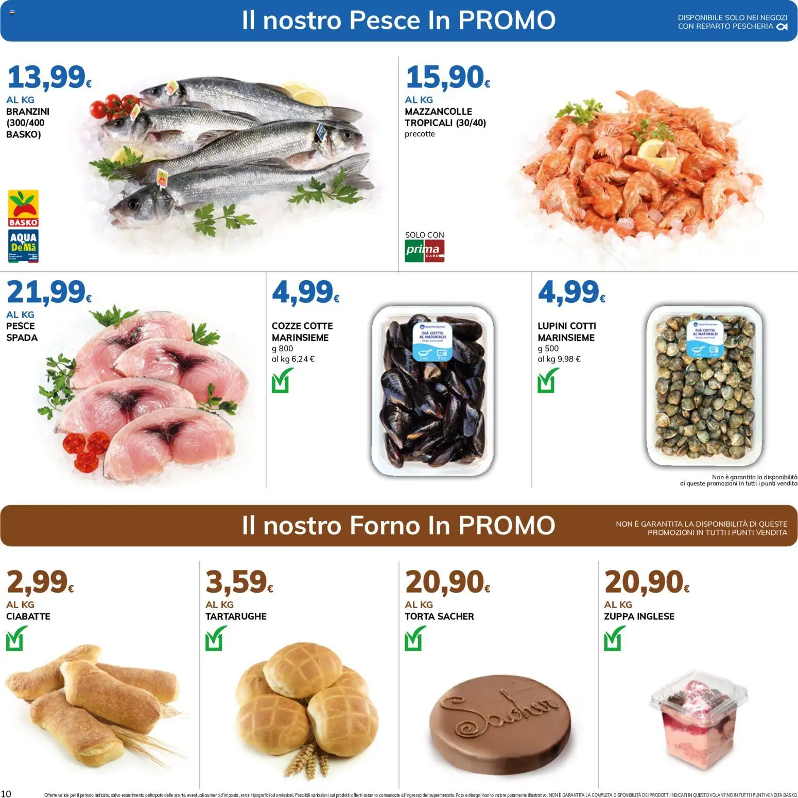Basko volantino Volantino in Italy