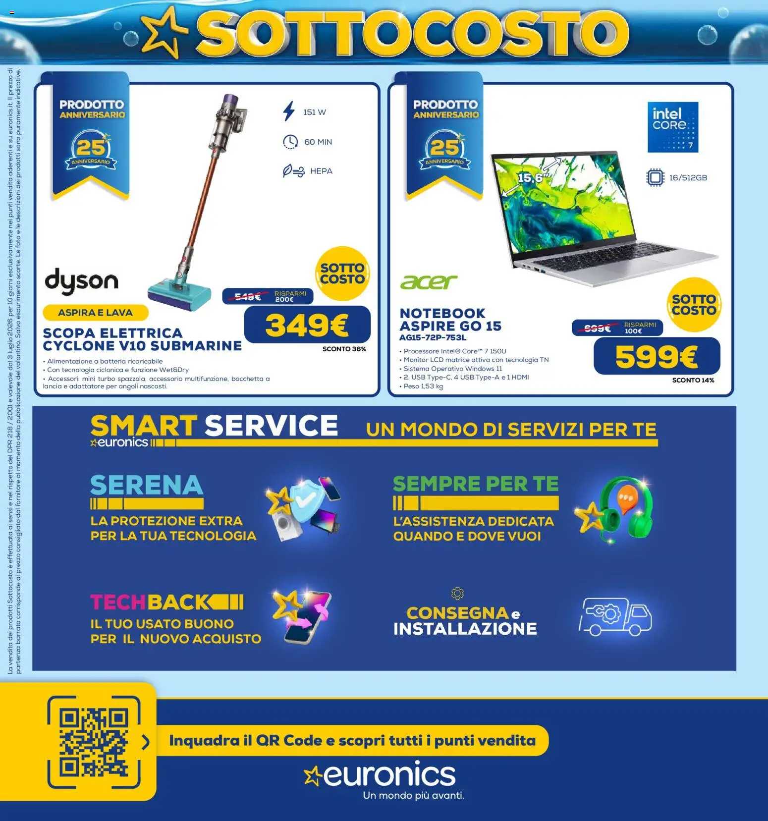 📣 Volantino Euronics dal 📅 03/07/2026 - Scopri le offerte ora!🔥 | Italy