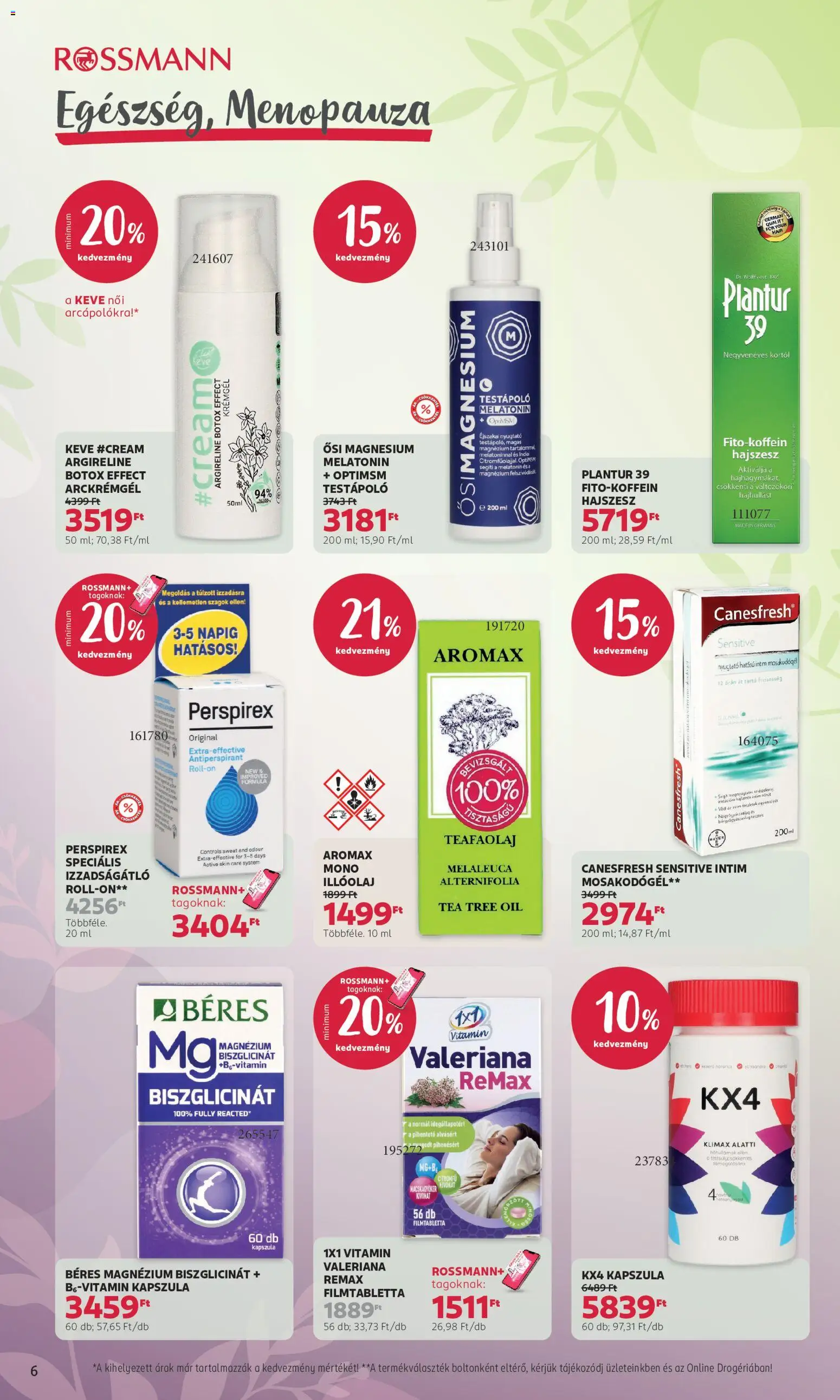 Rossmann Akciós Újság 2026.07.06.-tól/töl - fantasztikus ajánlatokat! 🛍️ | Magyarország