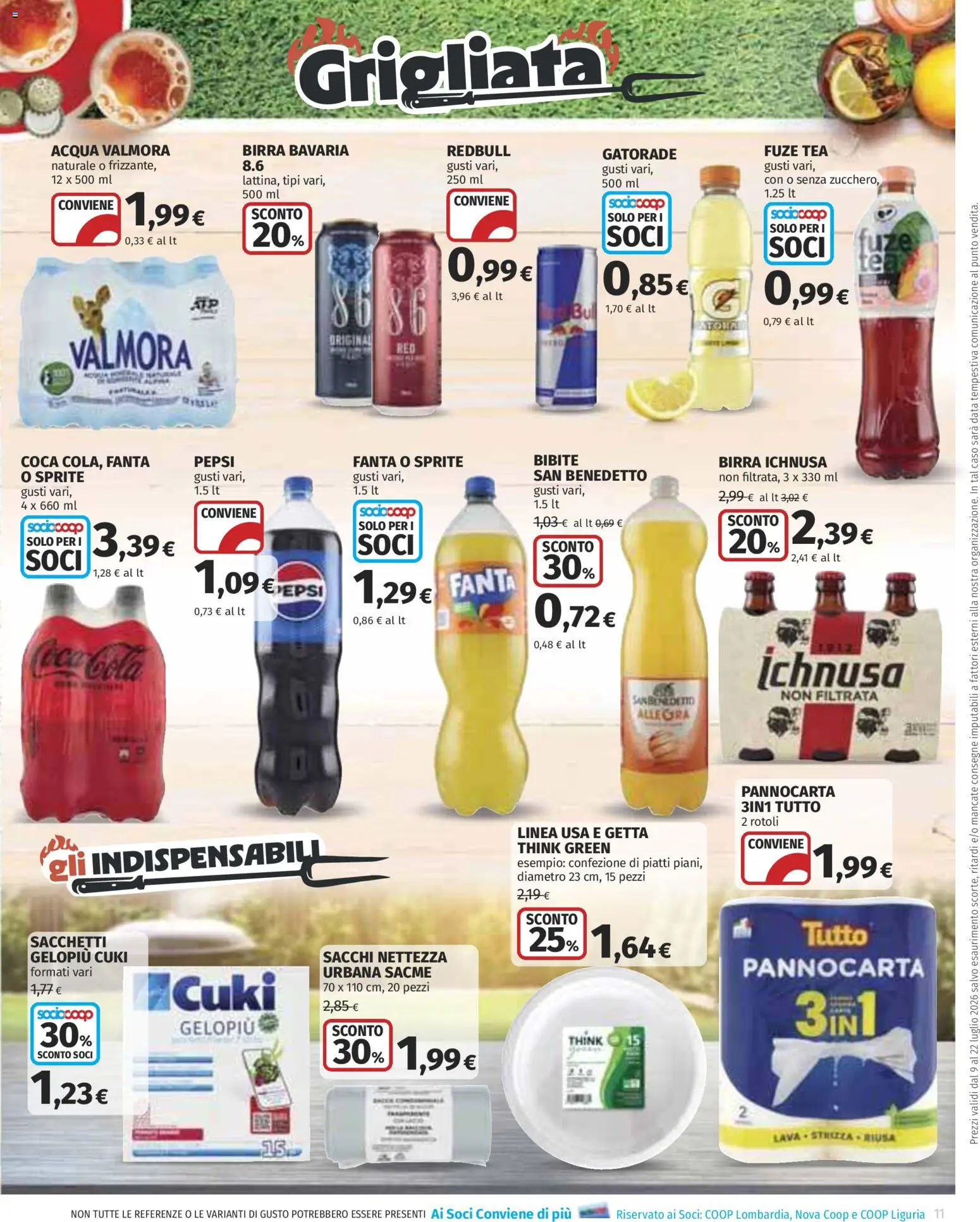 📣 Volantino COOP dal 📅 09/07/2026 - Scopri le offerte ora!🔥 | Italy