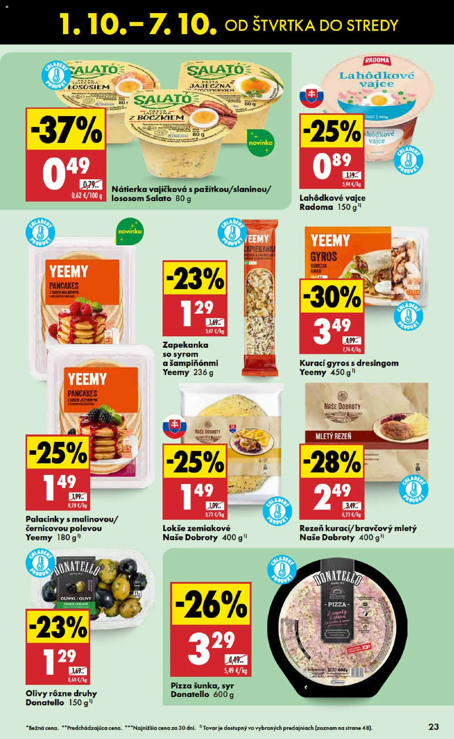 Biedronka leták Leták in Slovensko